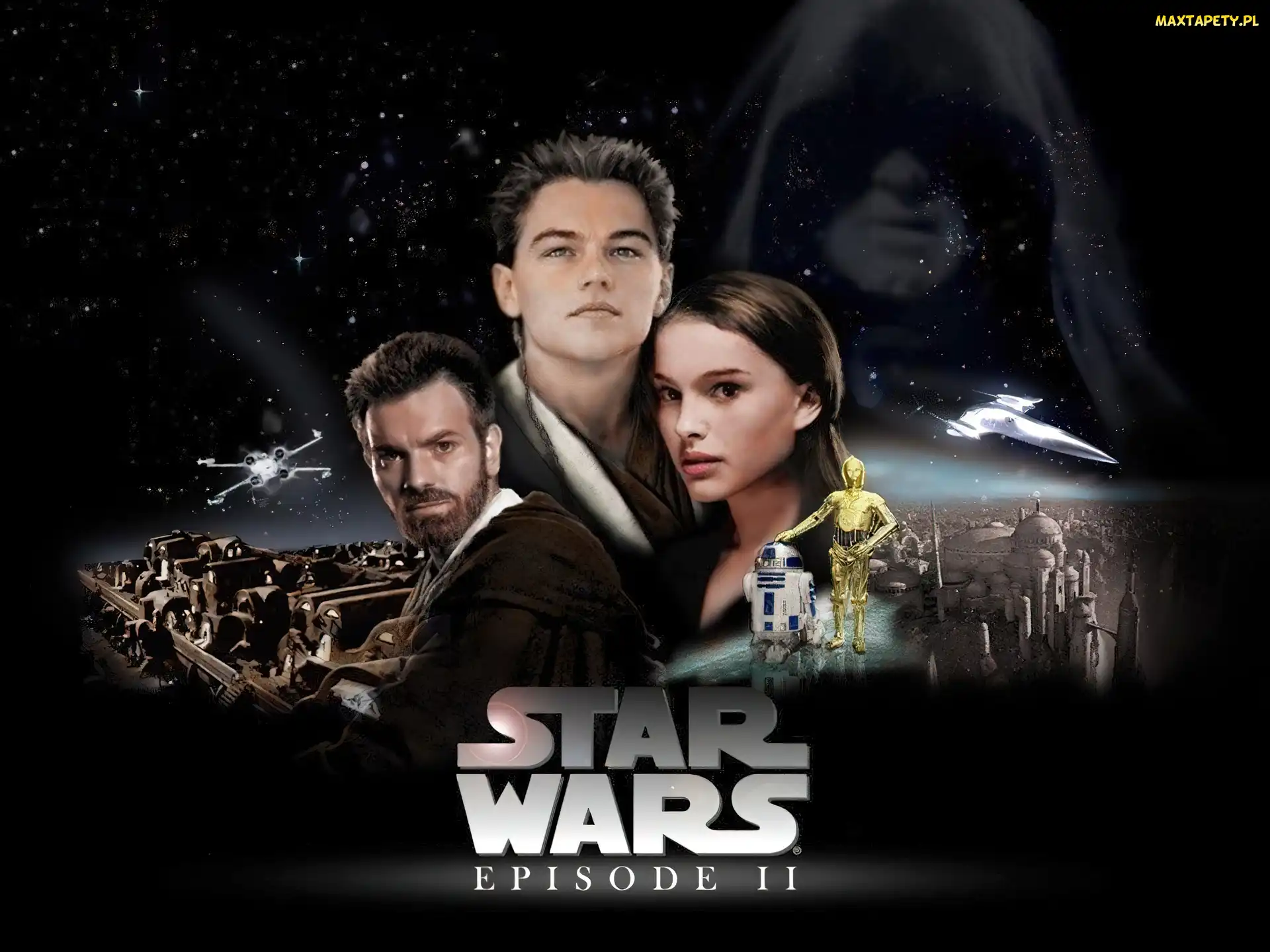 Leonardo DiCaprio, postacie, gwiazdy, miasto, Star Wars