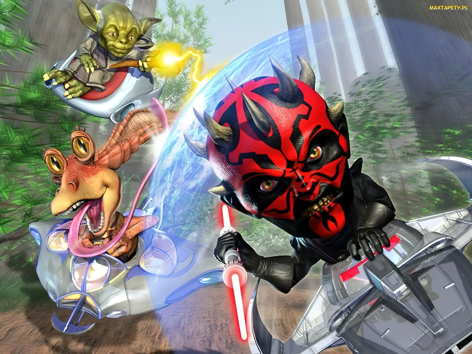 stwory, twarz, Star Wars, bajka