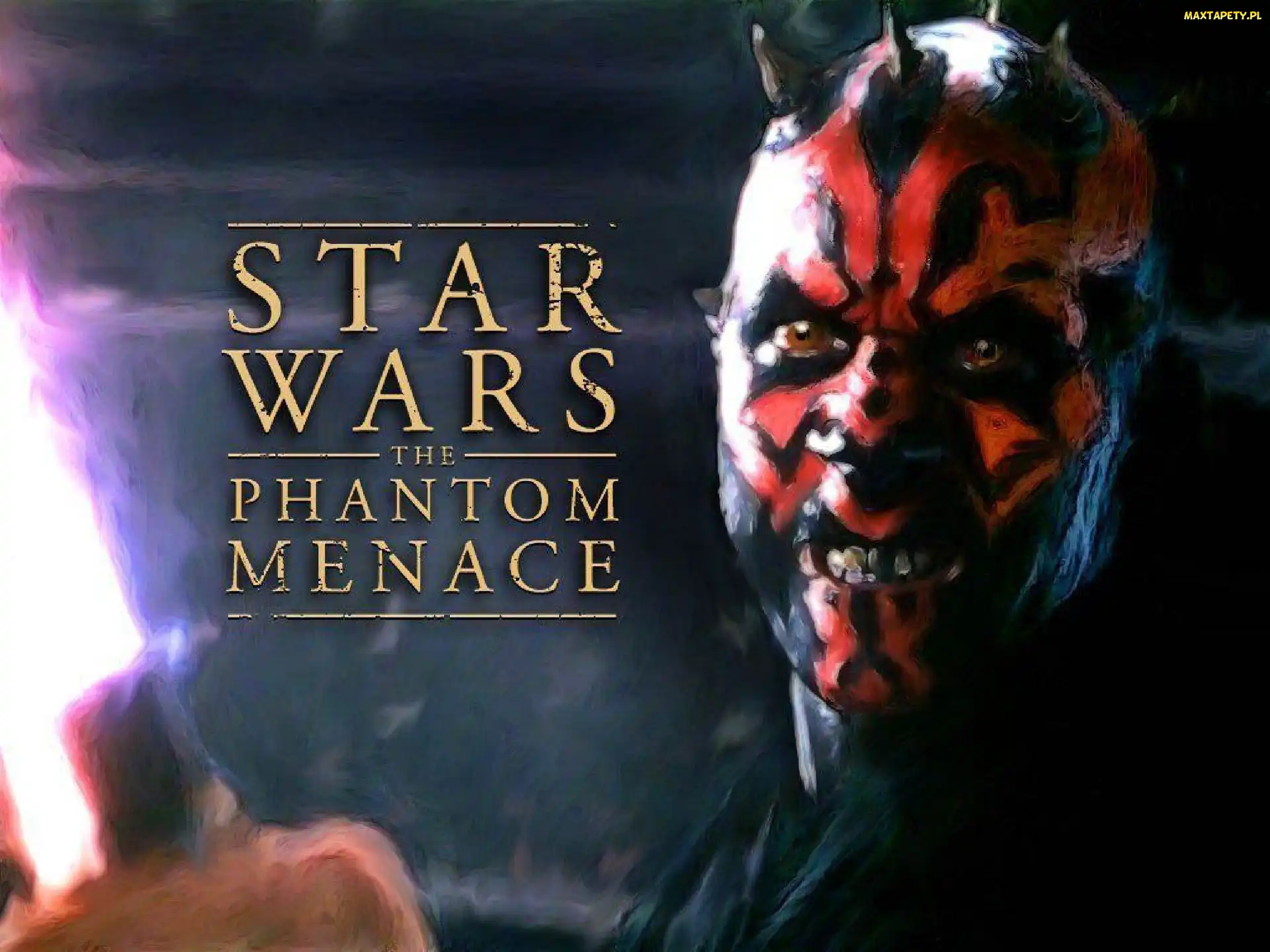 napis, Star Wars, potwór, twarz