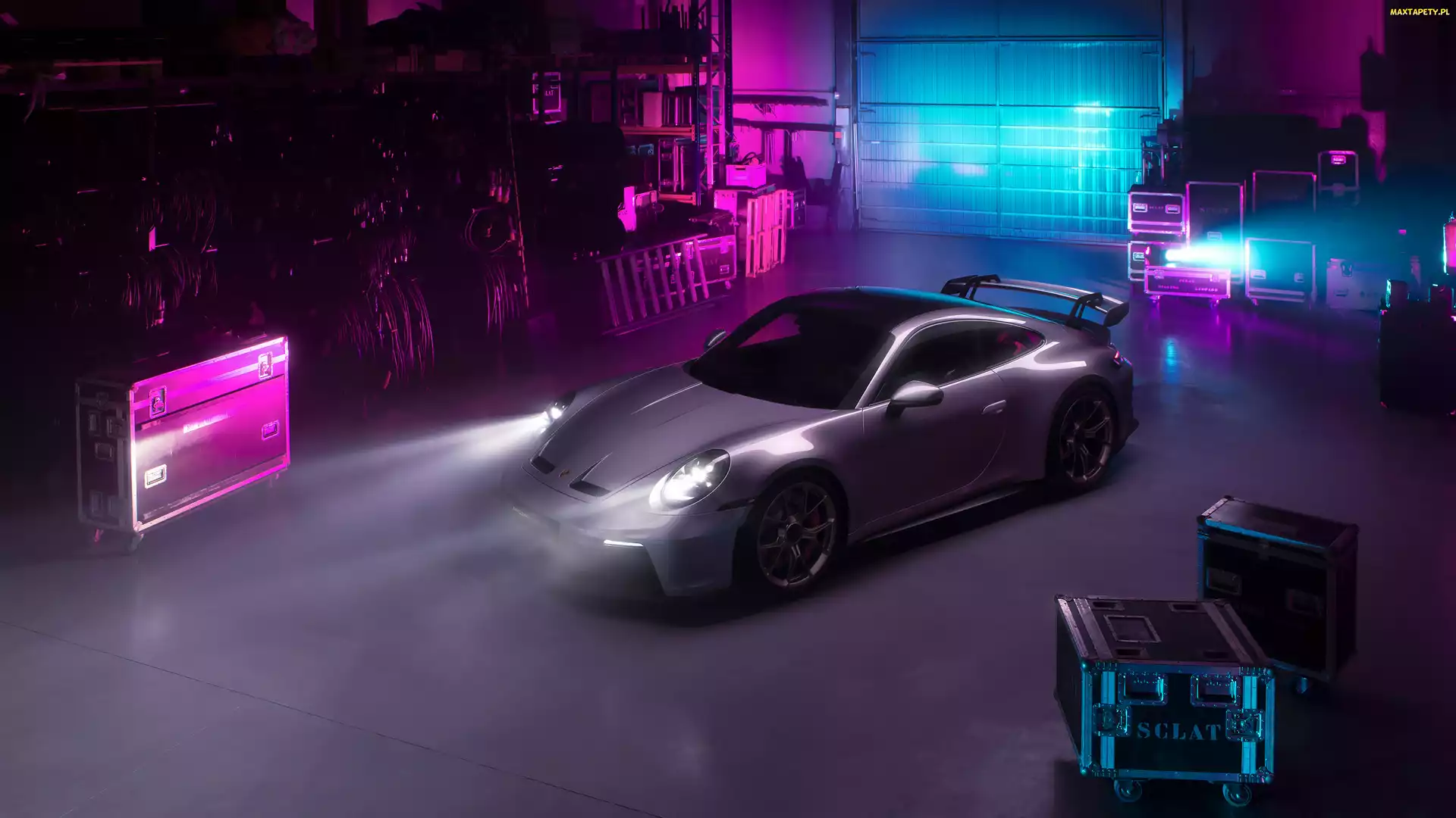 Cyberpunk 2077, Porsche 992 GT3, Gra