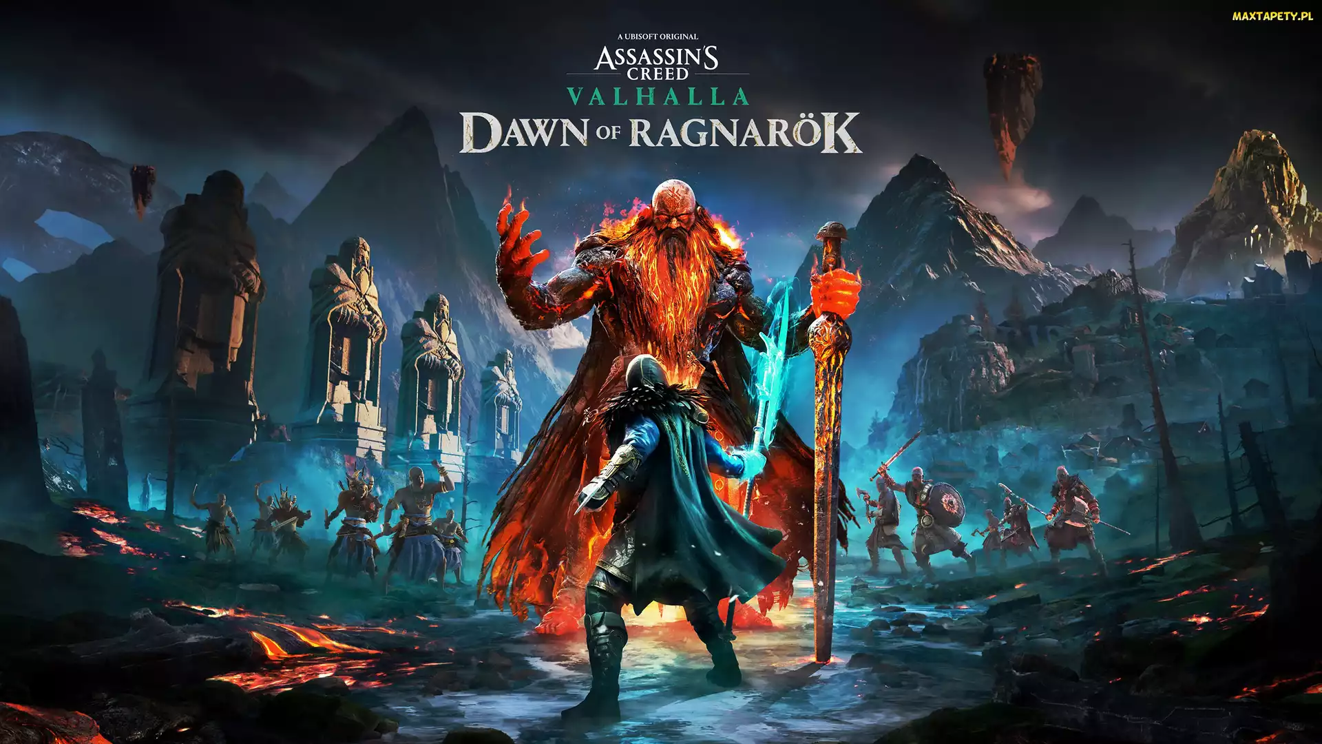 Miecze, Wiking, Gra, Assassins Creed Valhalla Dawn of Ragnarok