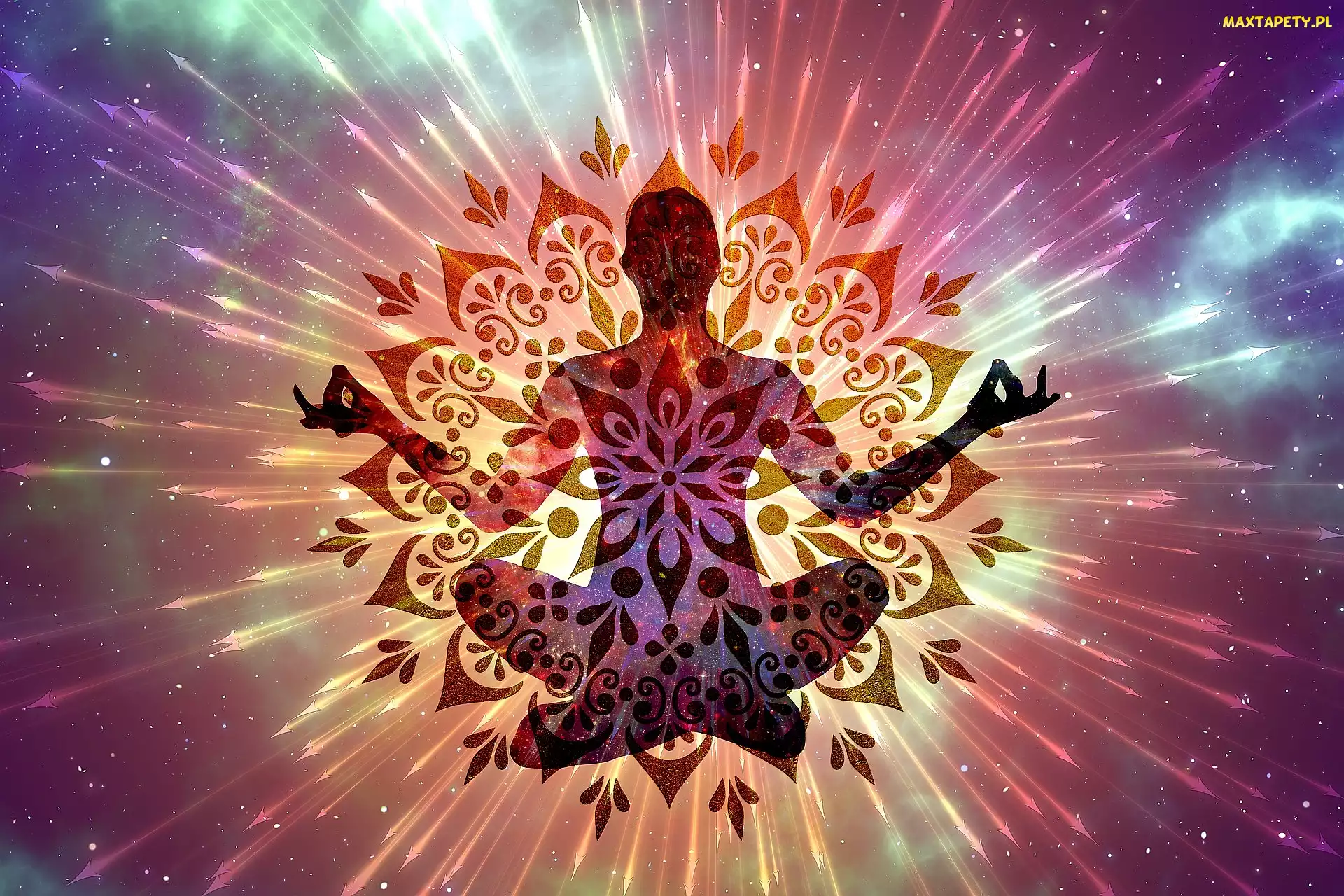 2D, Mandala, Medytacja, Pozycja