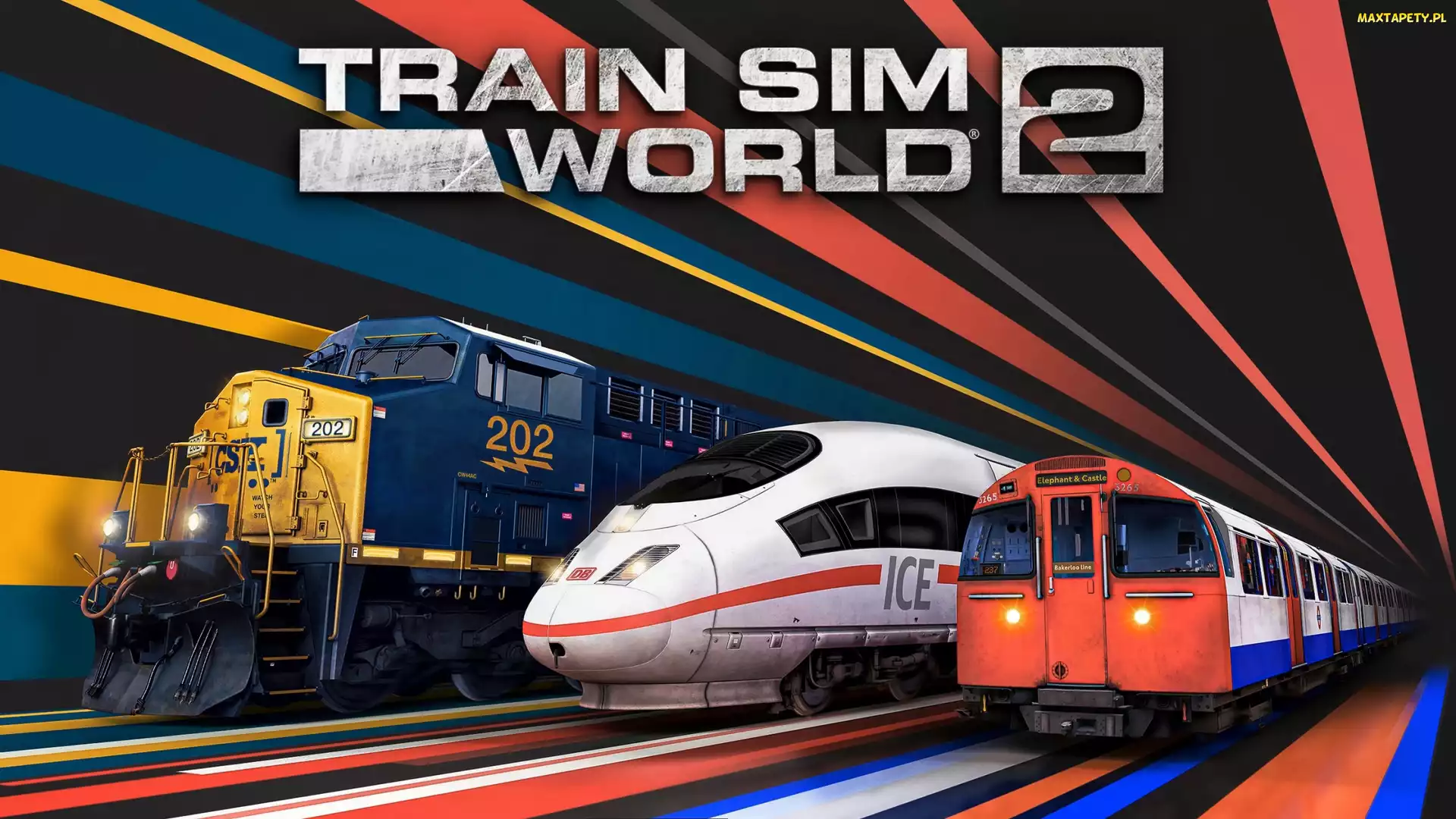 Lokomotywy, Pociągi, Gra, Train Sim World 2