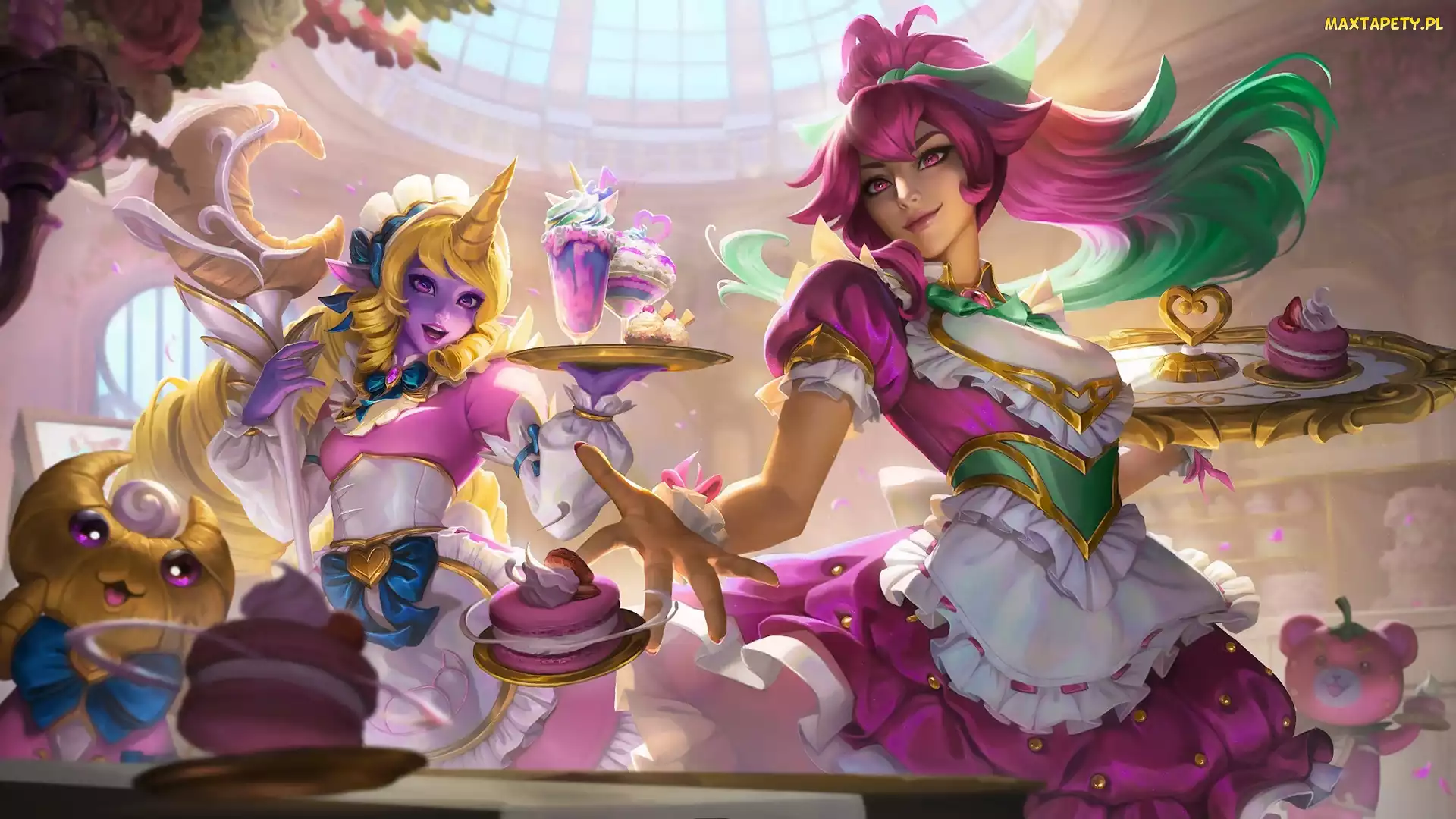 League of Legends, Tace, Ciastka, Postacie, Gra