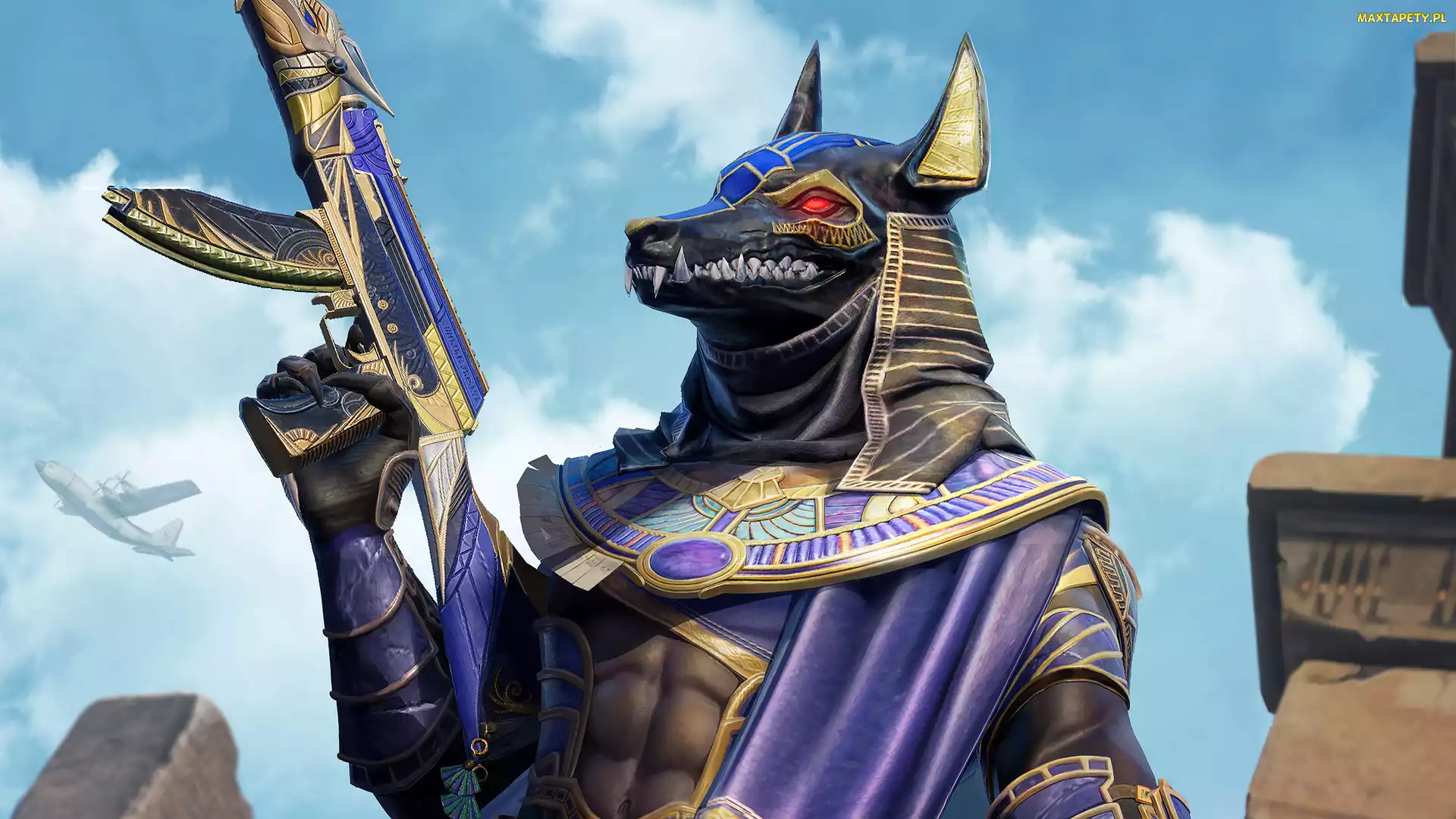 Anubis, Sędzia, PUBG Mobile, Gra, Postać, Anubian Magistrate