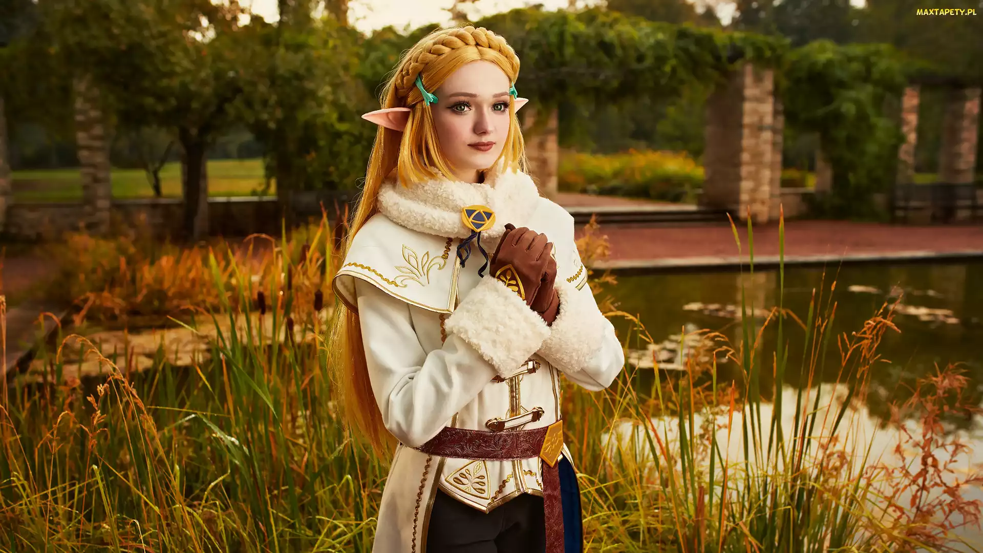 Księżniczka, Elfka, The Legend of Zelda, Zelda, Kobieta, Gra, Postać