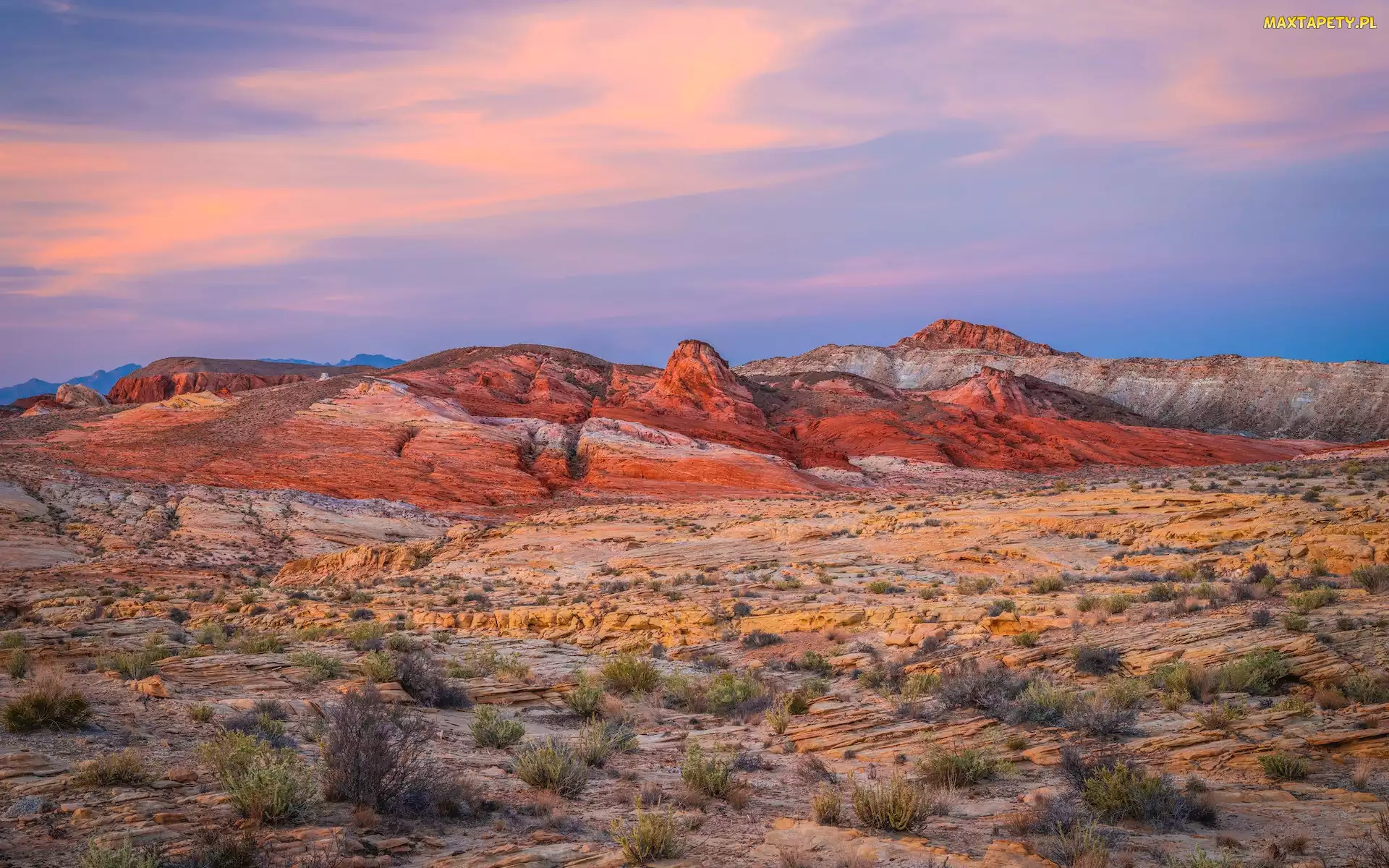 Park stanowy Valley of Fire, Skały, Stany Zjednoczone, Nevada