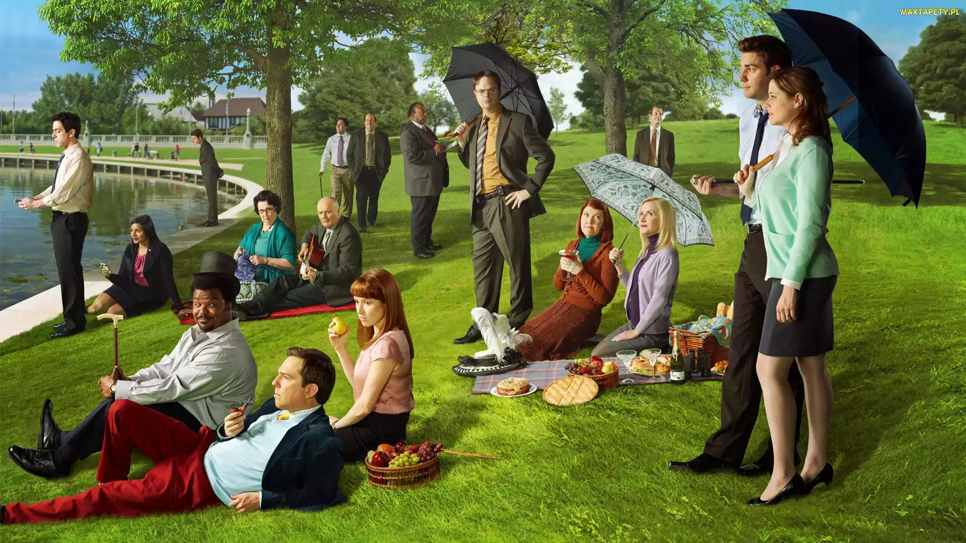 Park, Ludzie, The Office, Serial, Biuro, Postacie