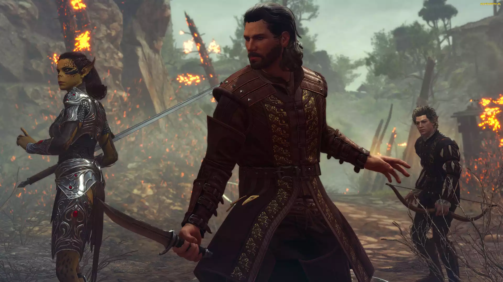 Gale, Czarodziej, Gra, Postacie, Baldurs Gate 3, Mężczyzna