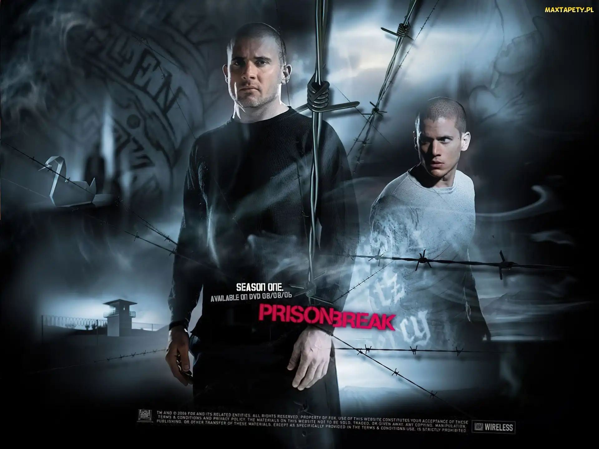 drut, kolczasty, Dominic Purcell, Skazany na śmierć, Wentworth Miller, Prison Break