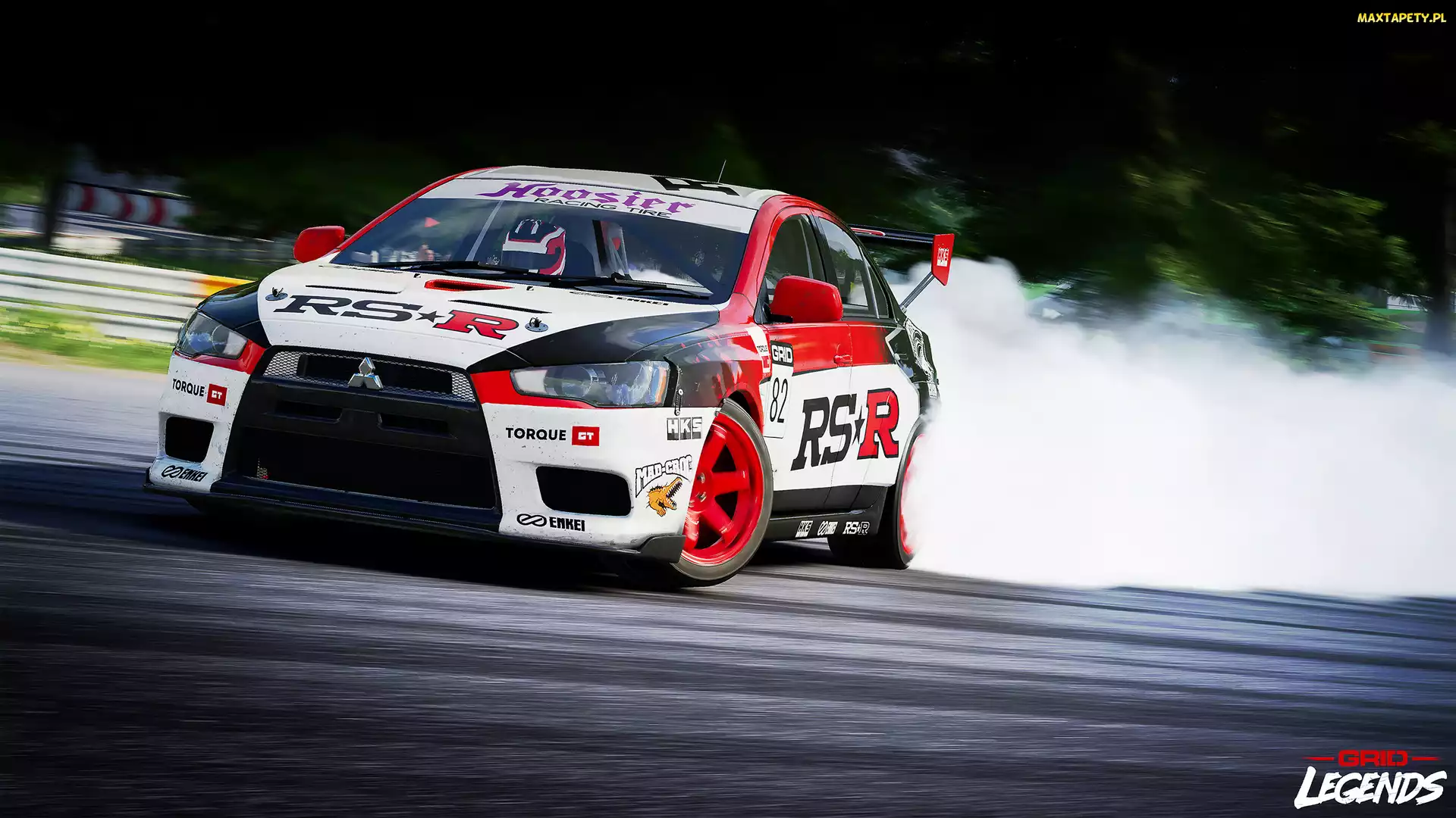 Grid Legends, Zakręt, Tor, Mitsubishi RS R, Gra