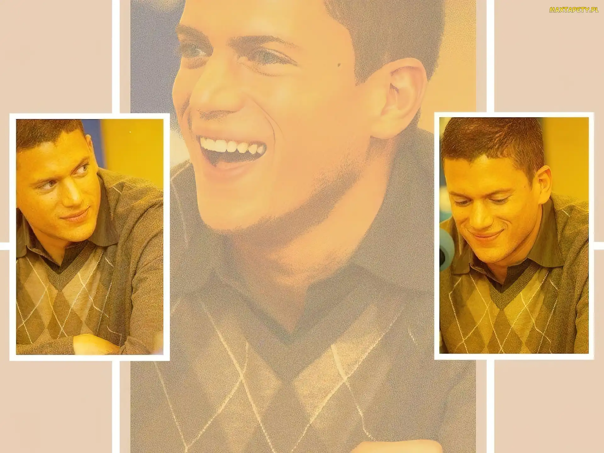 Skazany na śmierć, sweterek, Wentworth Miller, wesoły, Prison Break