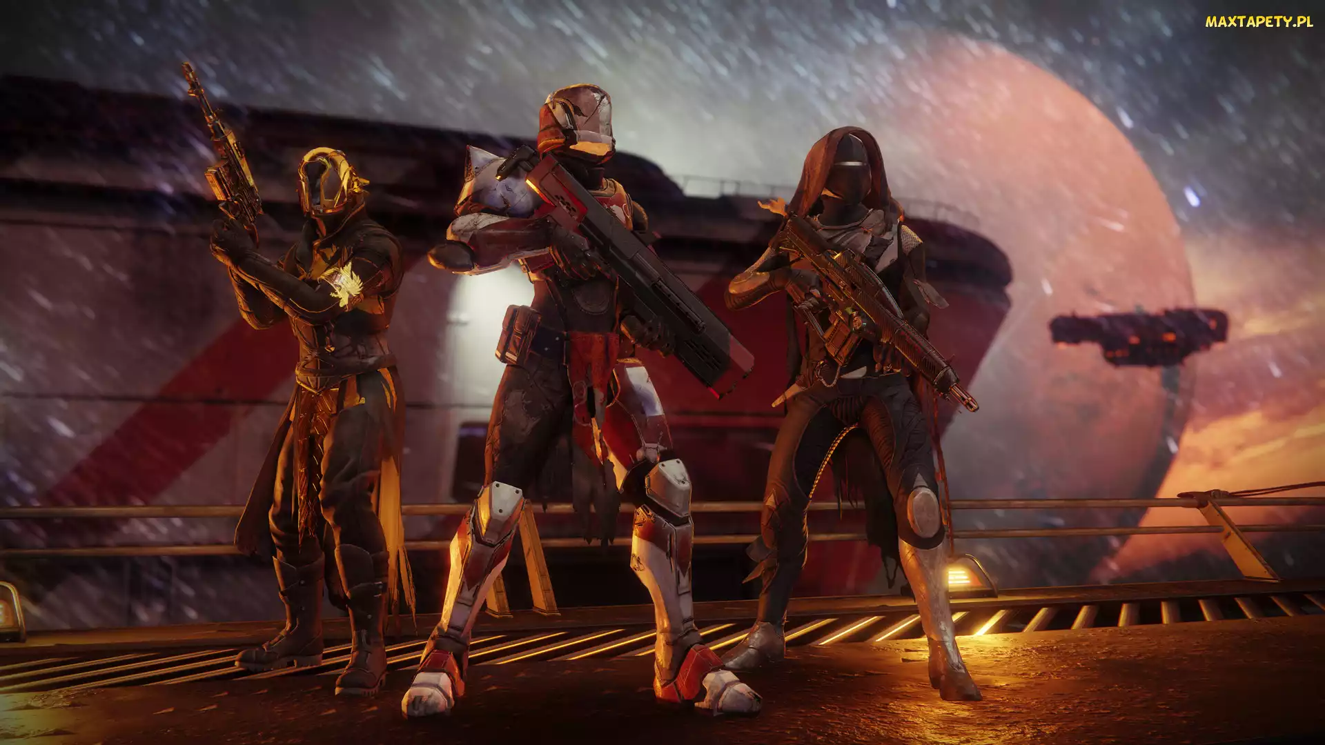 Gra, Łowca, Postacie, Destiny 2, Tytan, Trzy, Czarownik