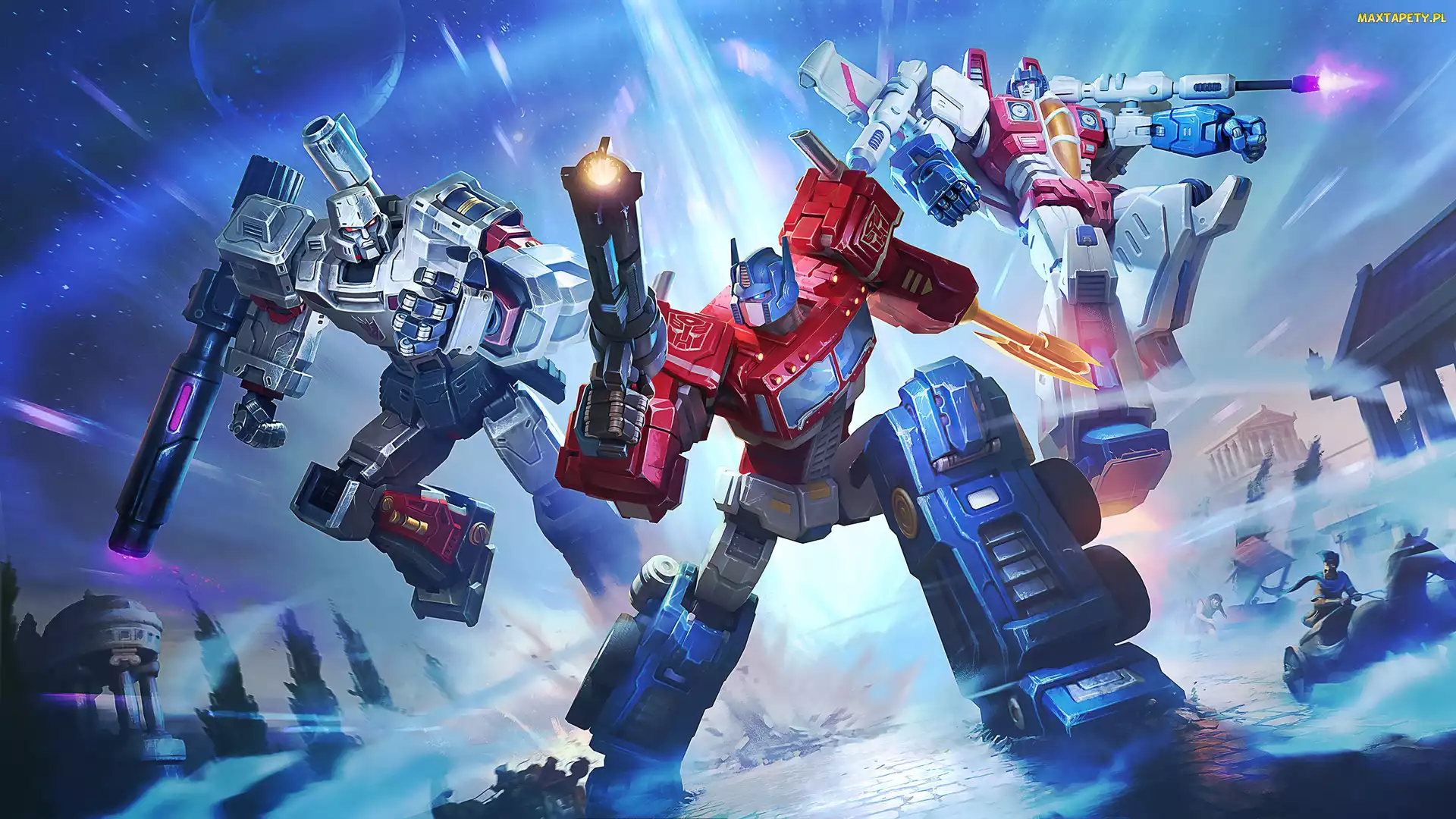 Broń, Roboty, Gra, Smite Transformers Croosover