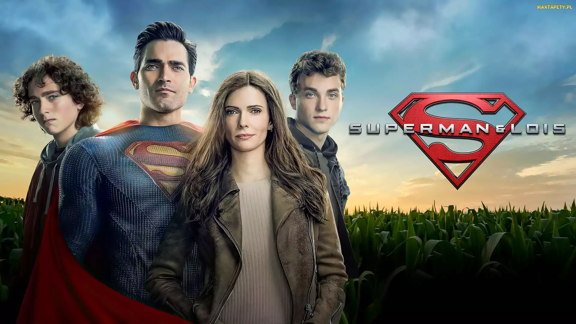 Superman i Lois, Tyler Hoechlin, Serial, Alex Garfin, Aktorka, Aktor, Bitsie Tulloch, Jordan Elsass