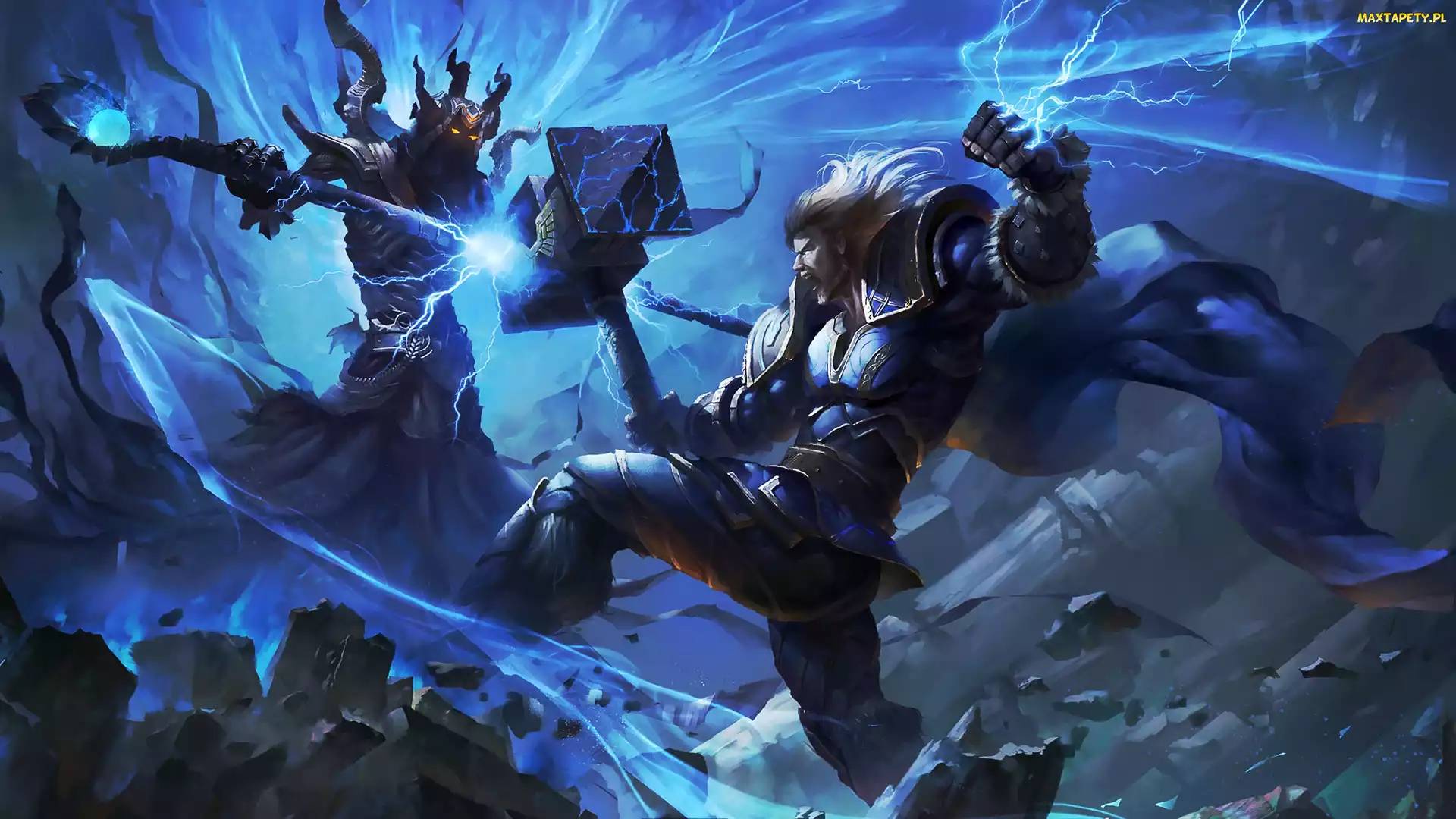 Gra, Włócznia, Broń, Walka, Młot, Hades, Smite, Postacie, Thor