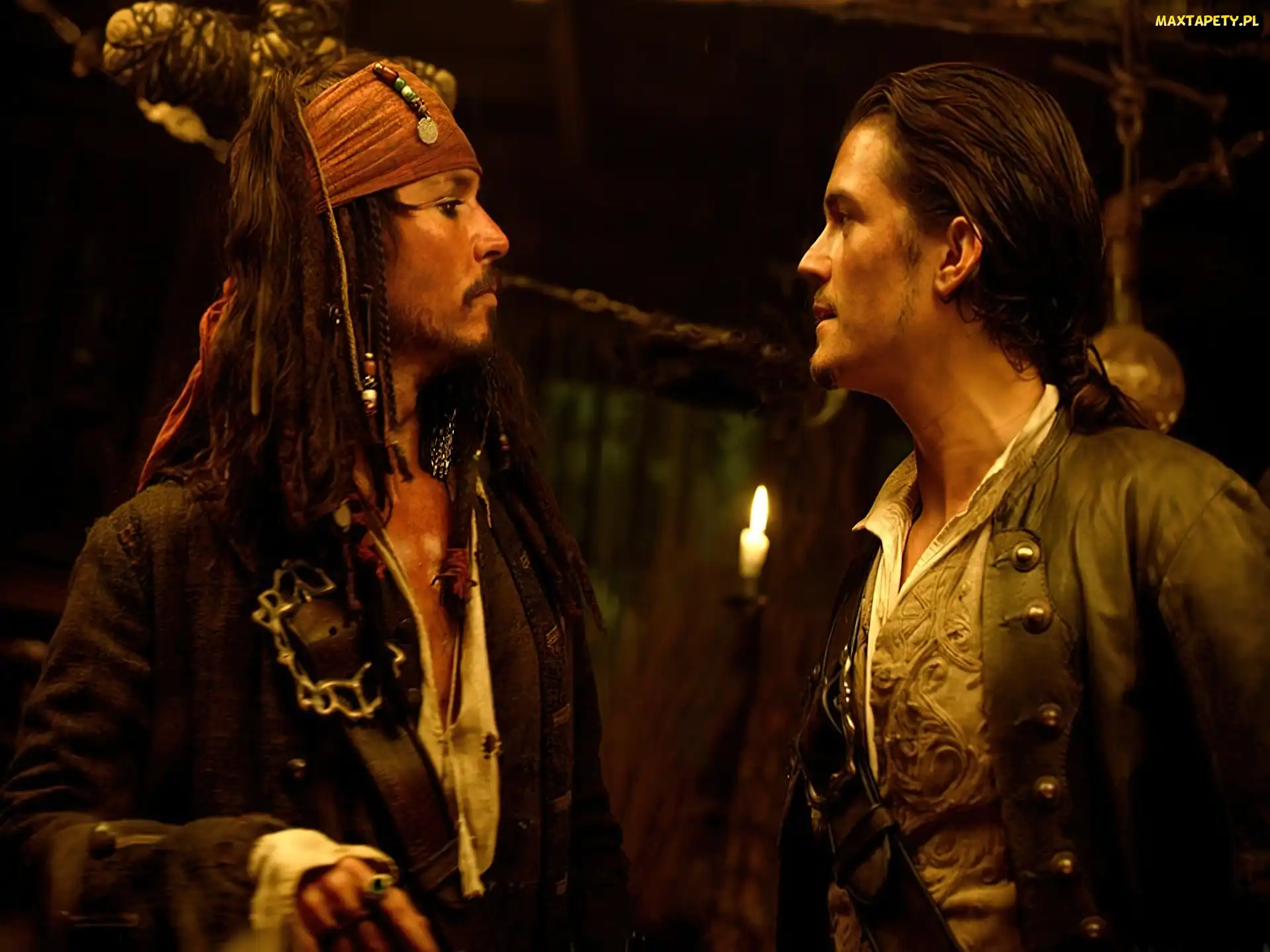 piraci, Johnny Depp, piraci_z_karaibow_2, Orlando Bloom