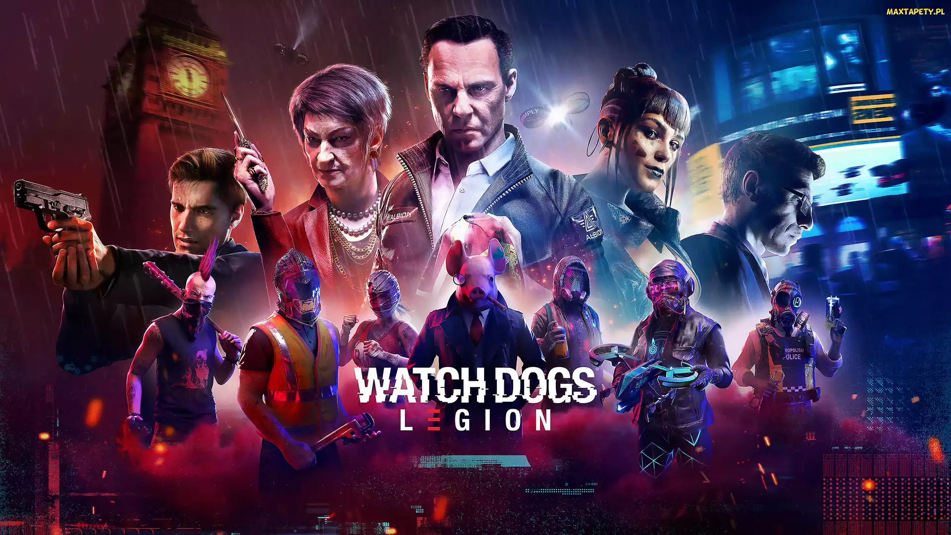 Watch Dogs Legion, Postacie, Gra