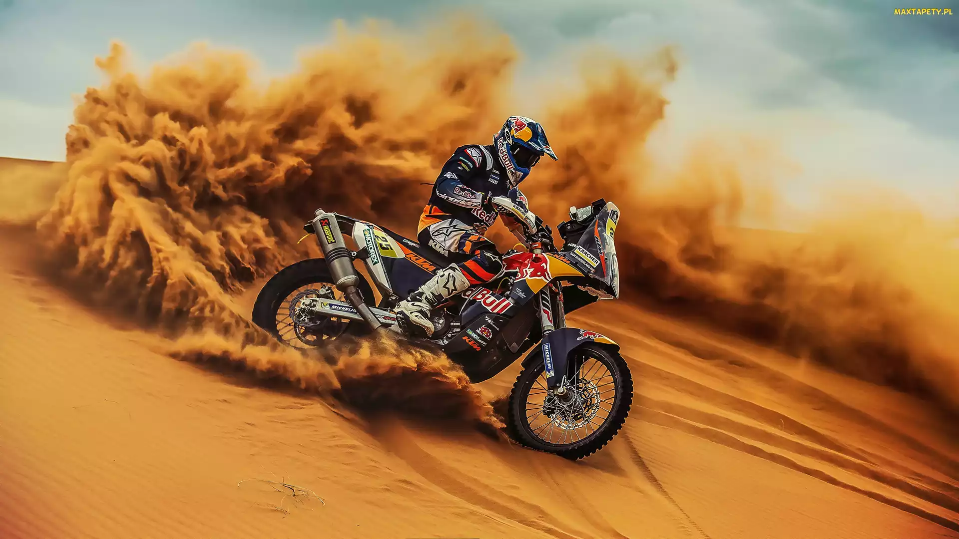 Motocykl, Rajd Dakar 2017, Zespół Red Bull KTM Factory, KTM 450 Rally, Motocyklista