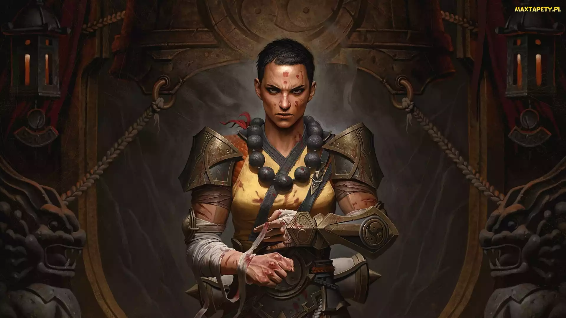Mnich, Diablo Immortal, Gra, Kobieta, Postać