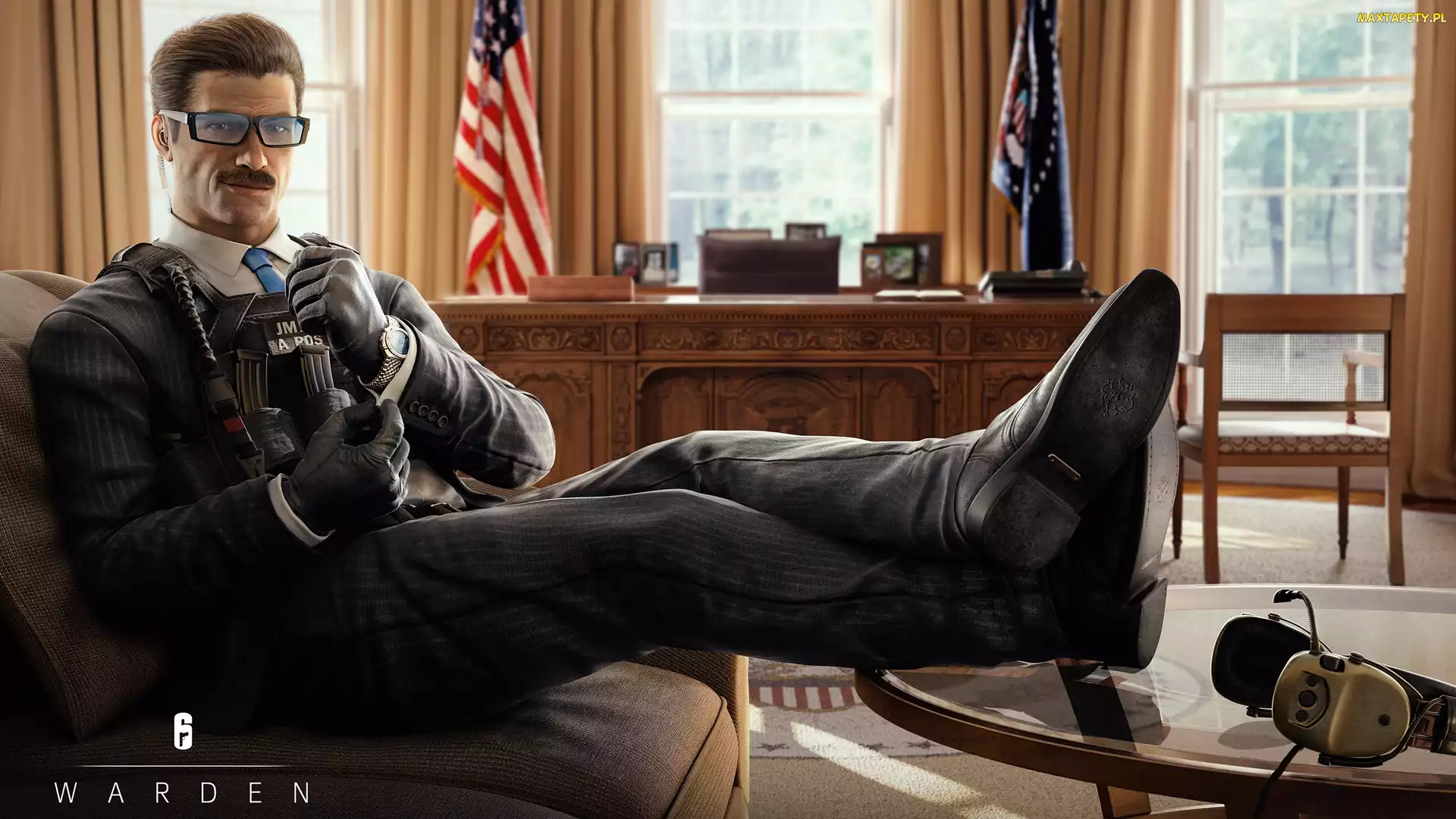 Tom Clancys Rainbow Six Siege, Gra, Mężczyzna, Biuro
