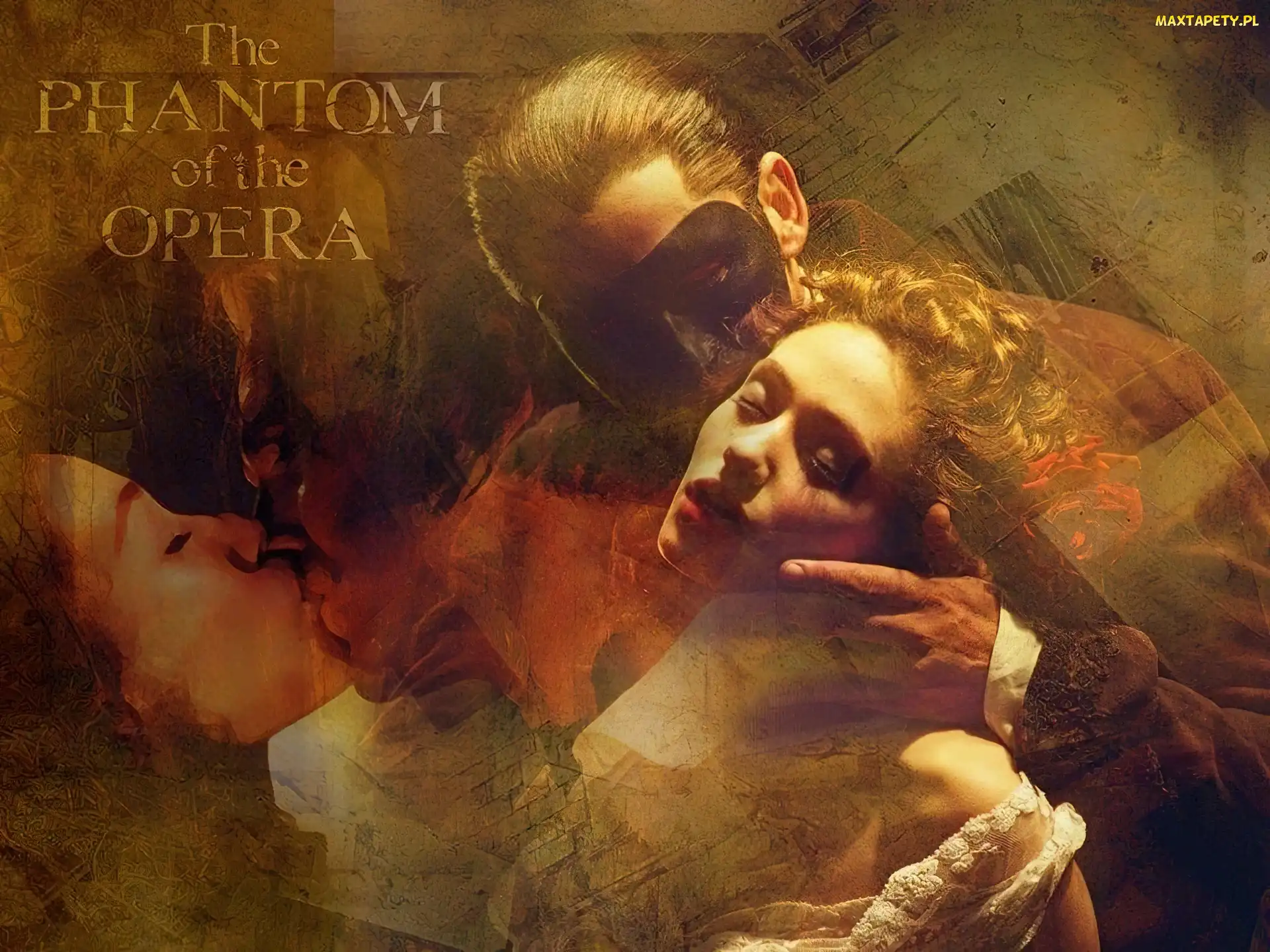 Maska, Gerard Butler, Phantom Of The Opera, Emmy Rossum