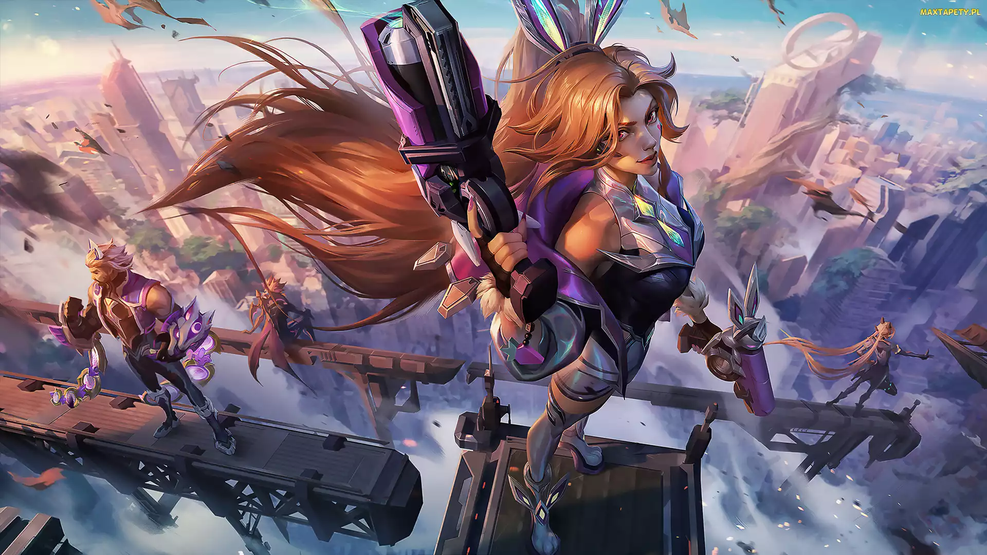 Broń, Łowczyni nagród, League of Legends, Gra, Postać, Miss Fortune