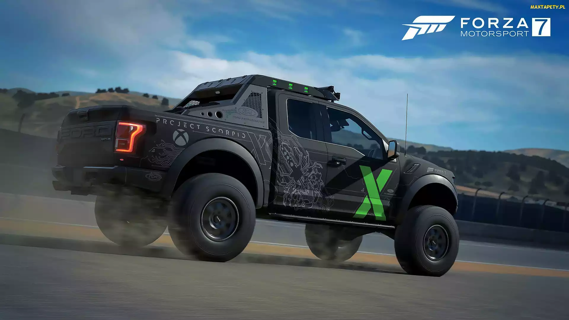 Forza Motorsport 7, Ford F-150 Raptor, Terenowy, Samochód, Gra