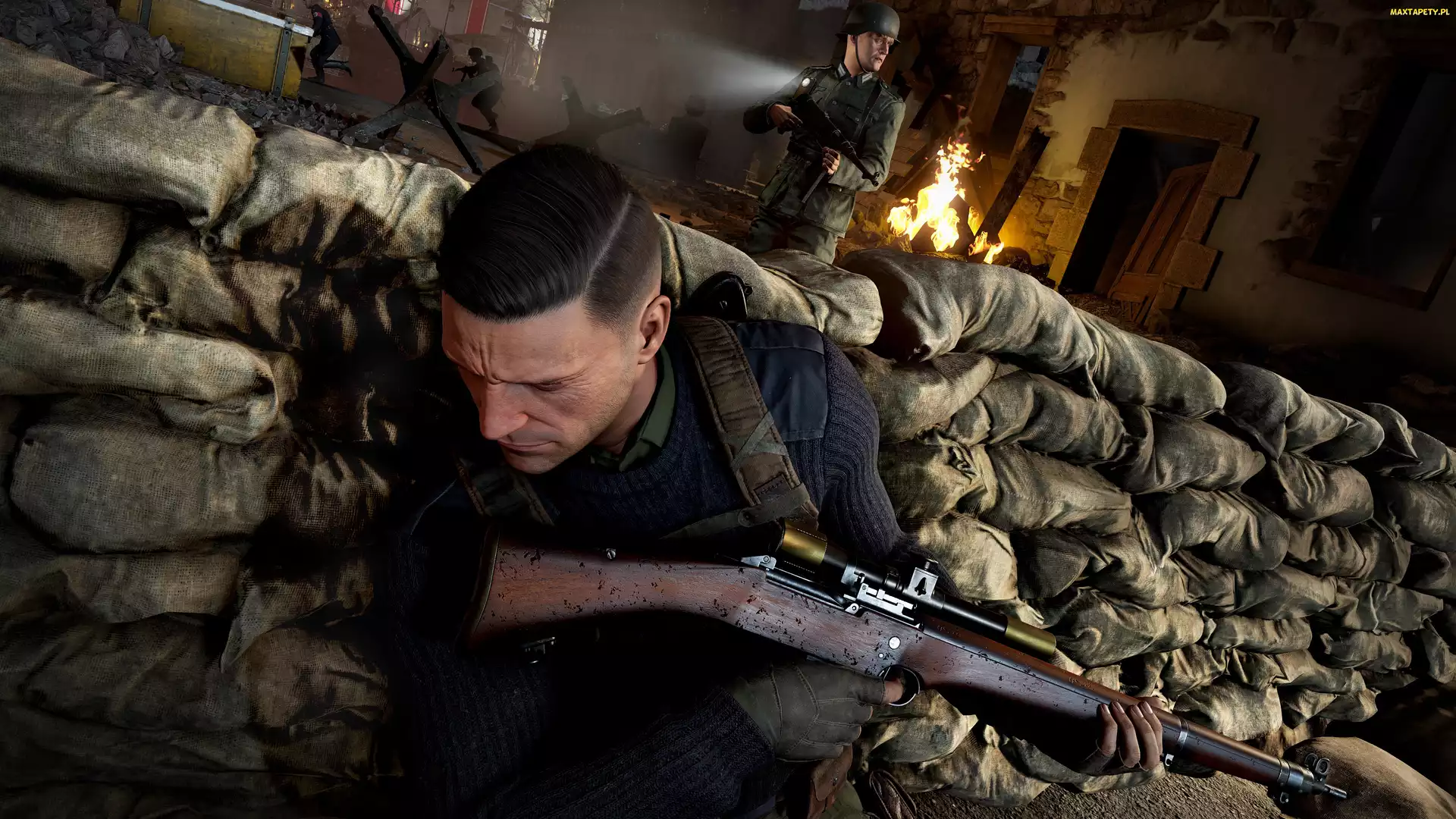 Gra, Sniper Elite 5, Snajper