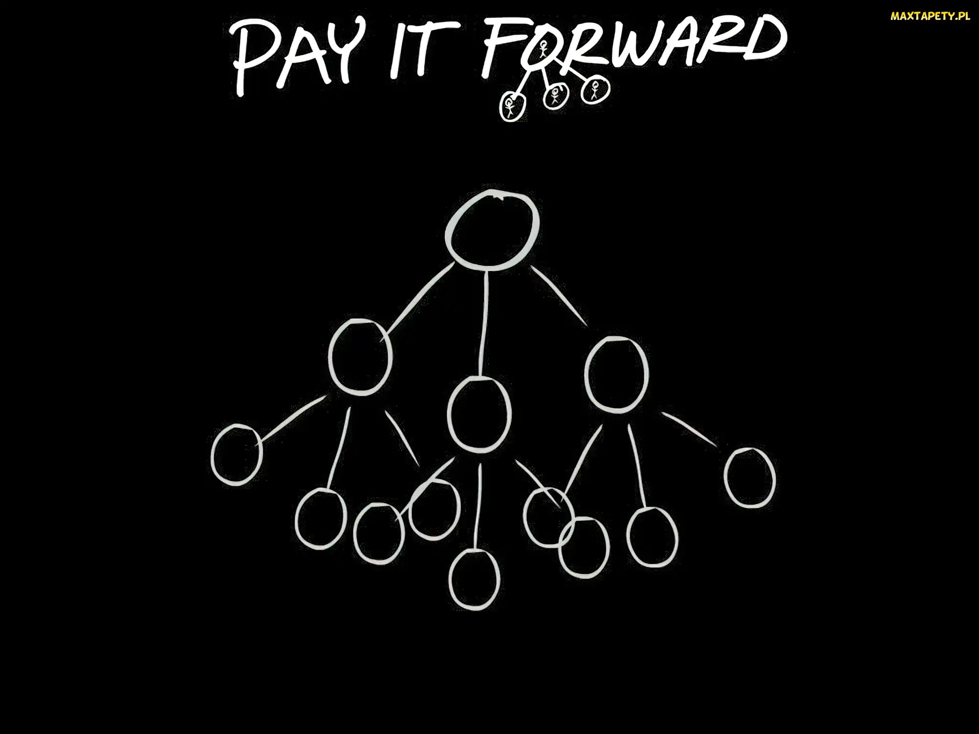 Pay It Forward, rysunek, tytuł