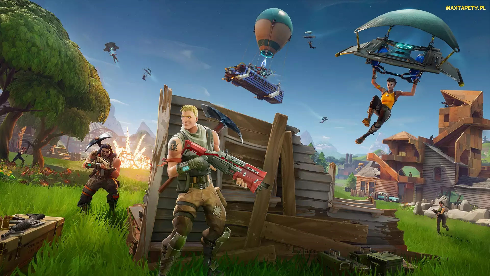 Fortnite, Strzelba, Gra