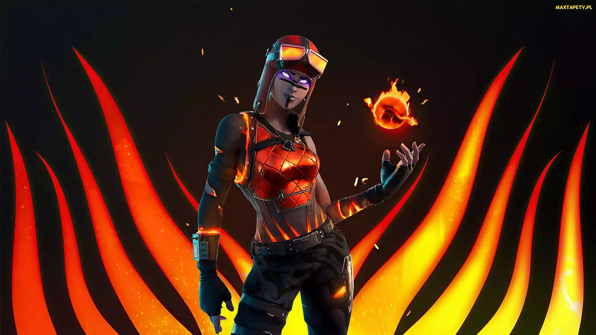 Fortnite, Płomienie, Blaze, Postać, Gra