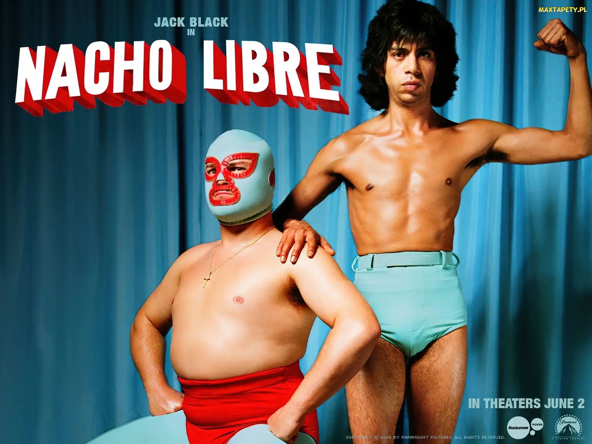 Nacho Libre, majtki, Jack Black, Hector Jimenez, scena