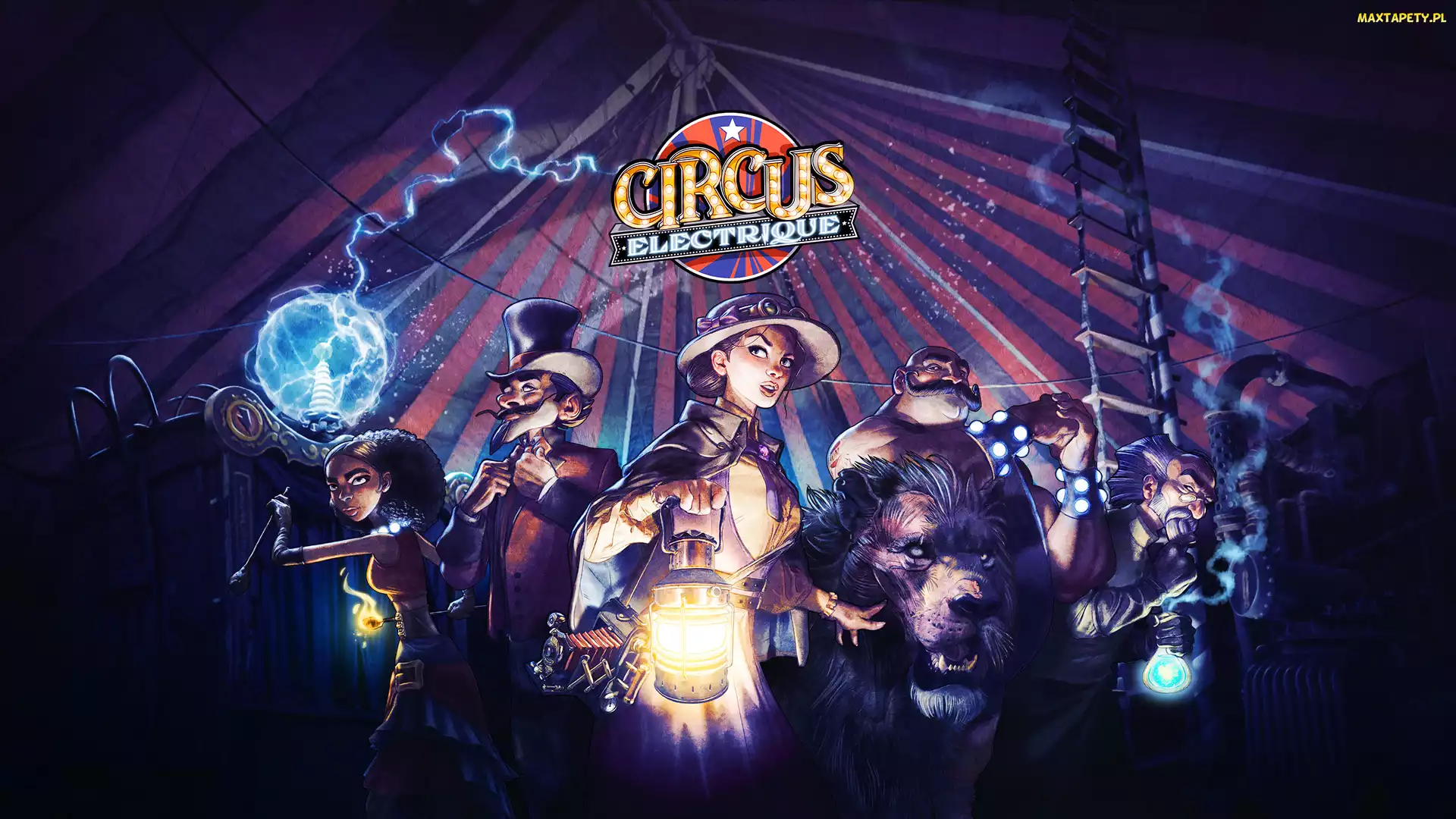 Circus Electrique, Postacie, Gra