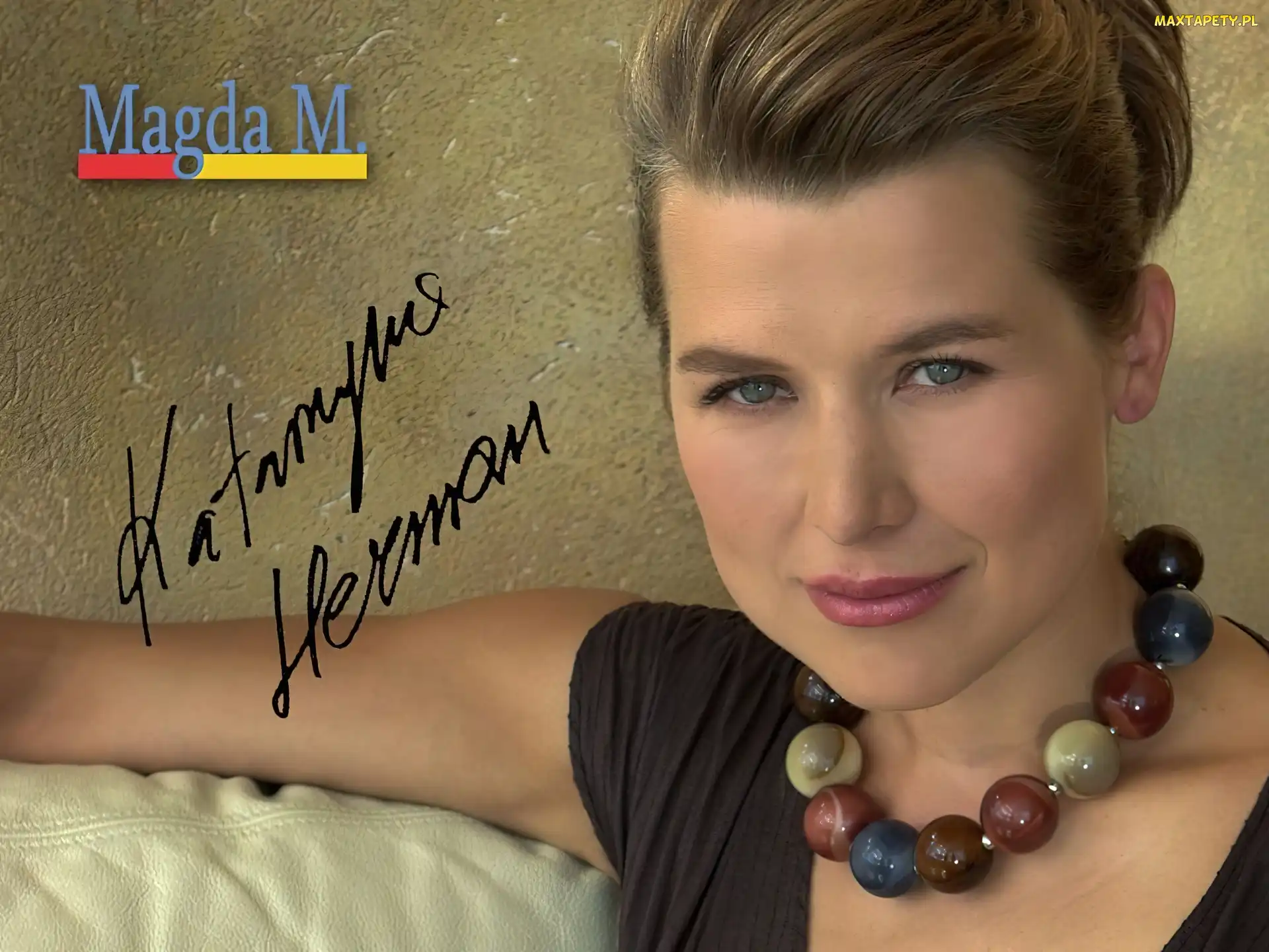 Magda M, korale, autograf, Katarzyna Herman