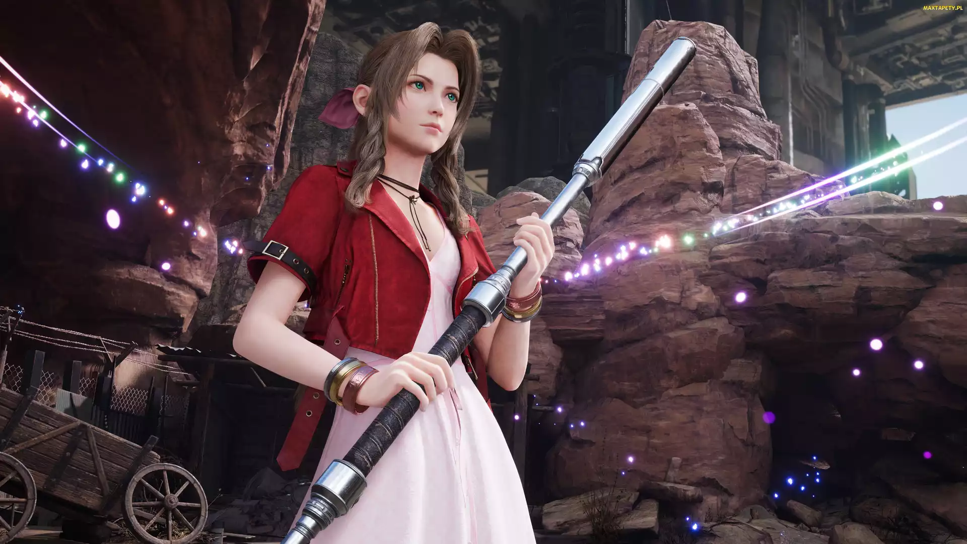 Final Fantasy VII Remake Intergrade, Gra, Postać, Aeris Gainsborough