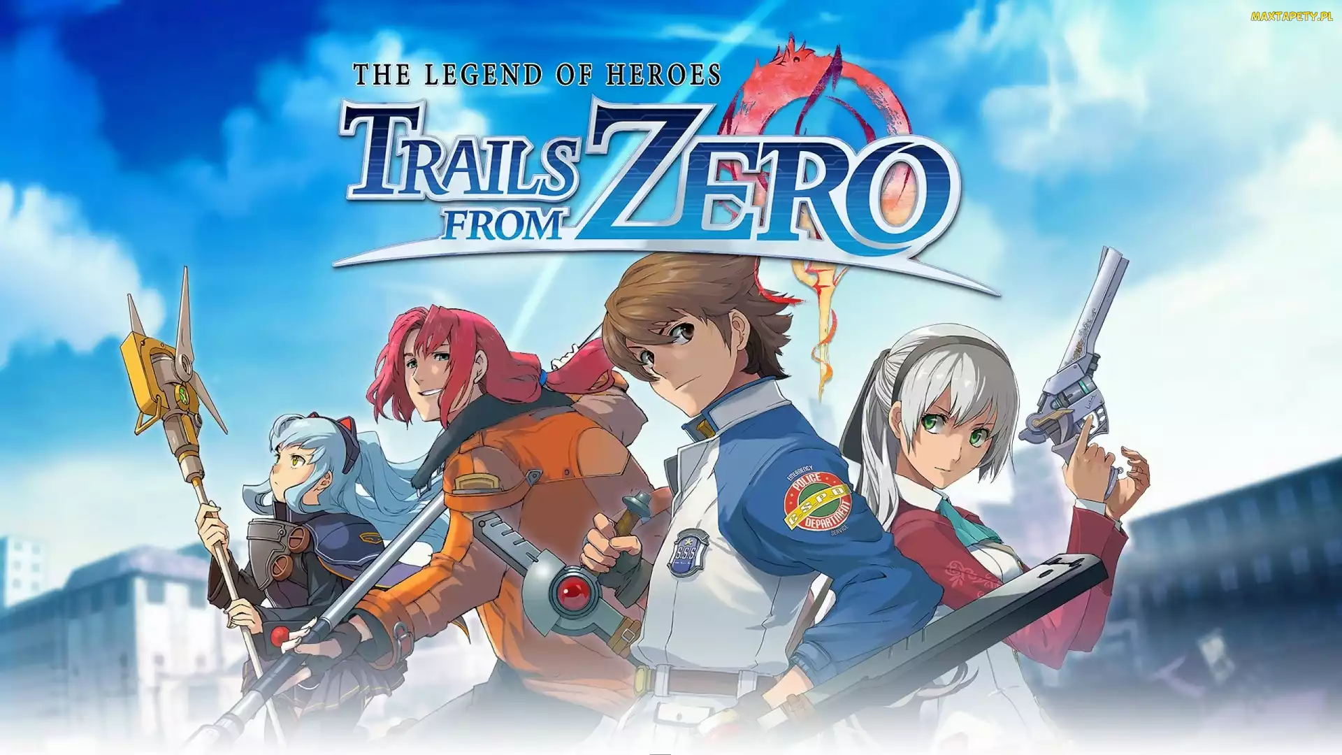 Plakat, Postacie, Gra, The Legend of Heroes Trails from Zero