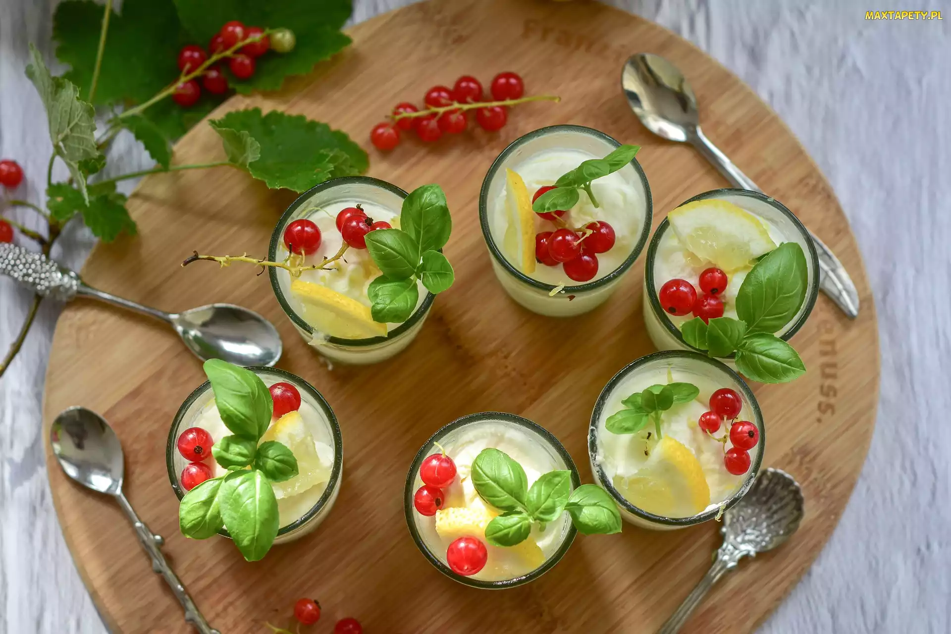 Łyżeczki, Pucharki, Deser, Lody