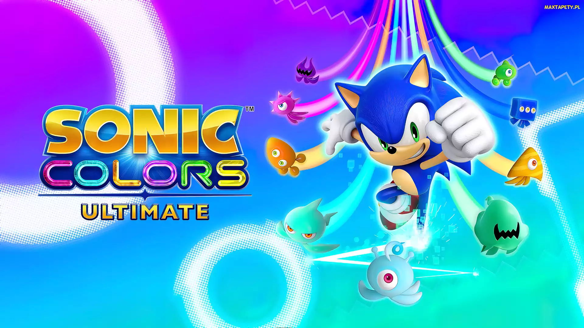 Sonic Colors Ultimate, Plakat, Sonic, Postać, Gra
