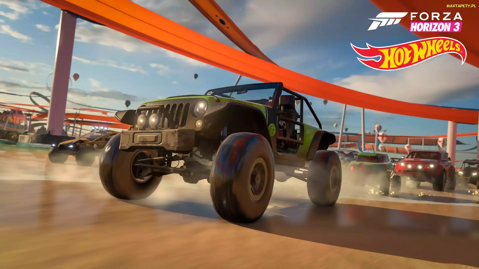 Hot Wheels, Plakat, Wyścig, Samochody, Forza Horizon 3