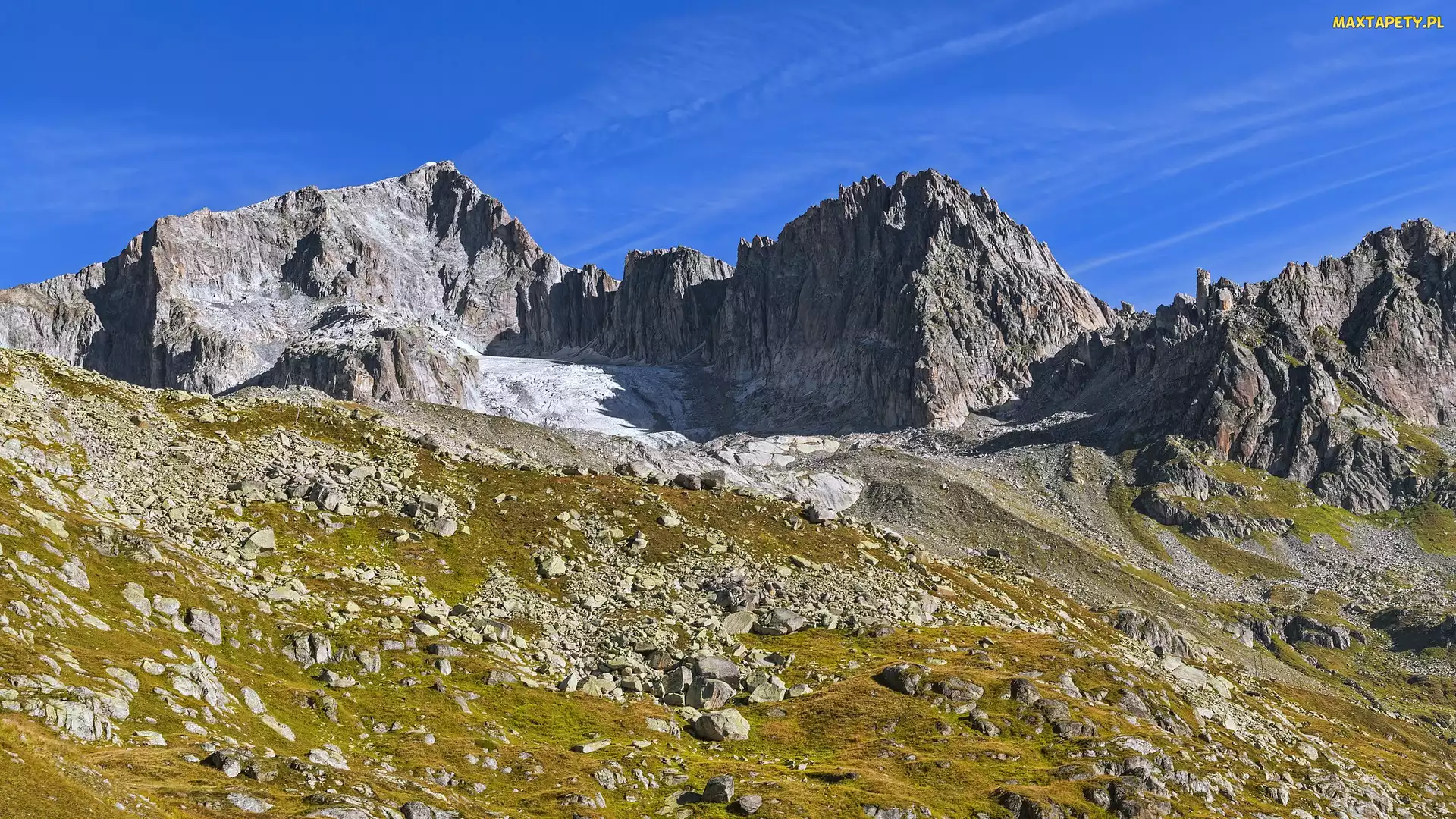 Toggenburg, Dolina, Alpy Berneńskie, Szwajcaria, Skały, Góry, Przełęcz Furkapass