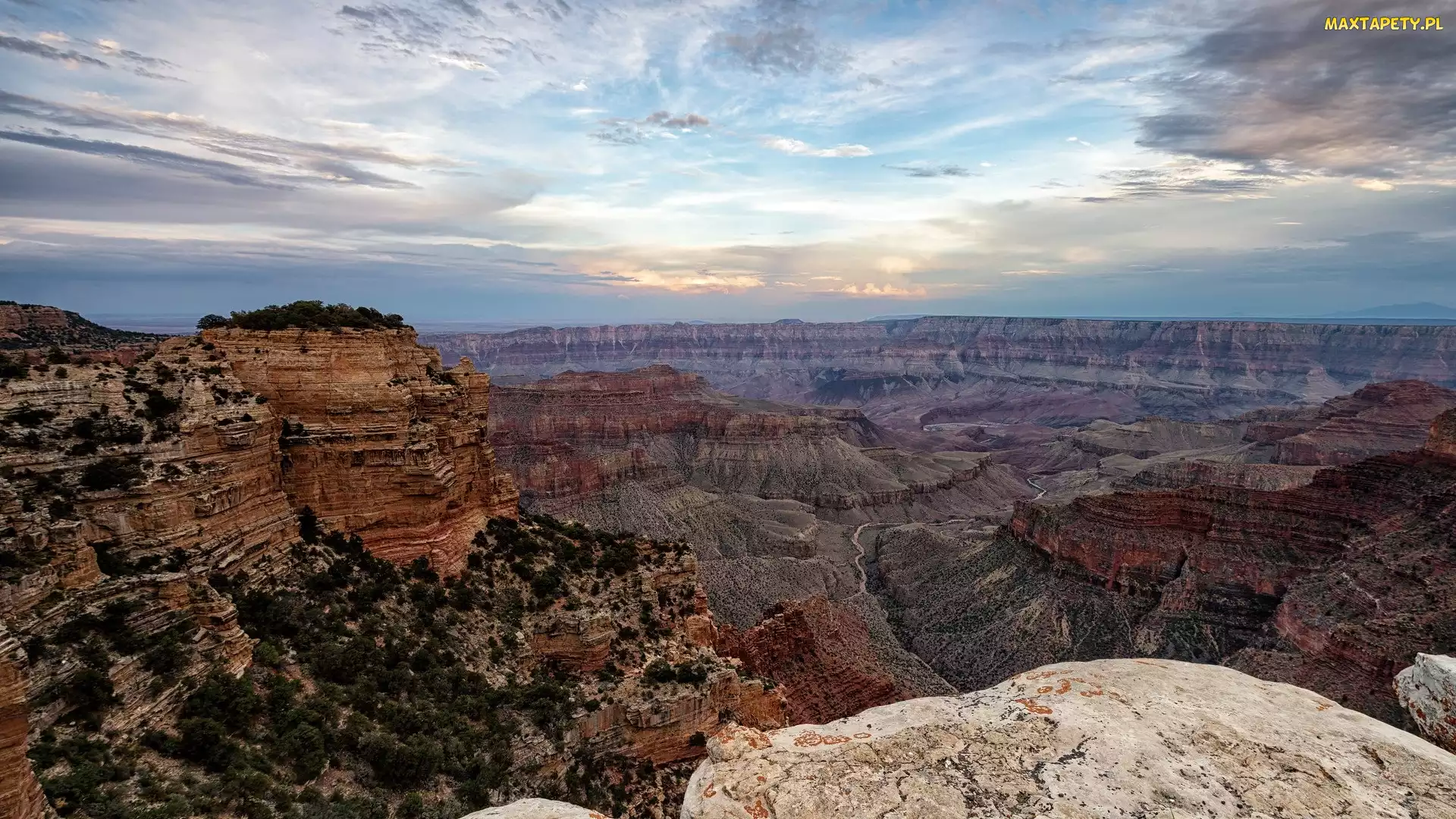 Stany Zjednoczone, Arizona, Kanion, Skały, Park Narodowy Wielkiego Kanionu, Grand Canyon