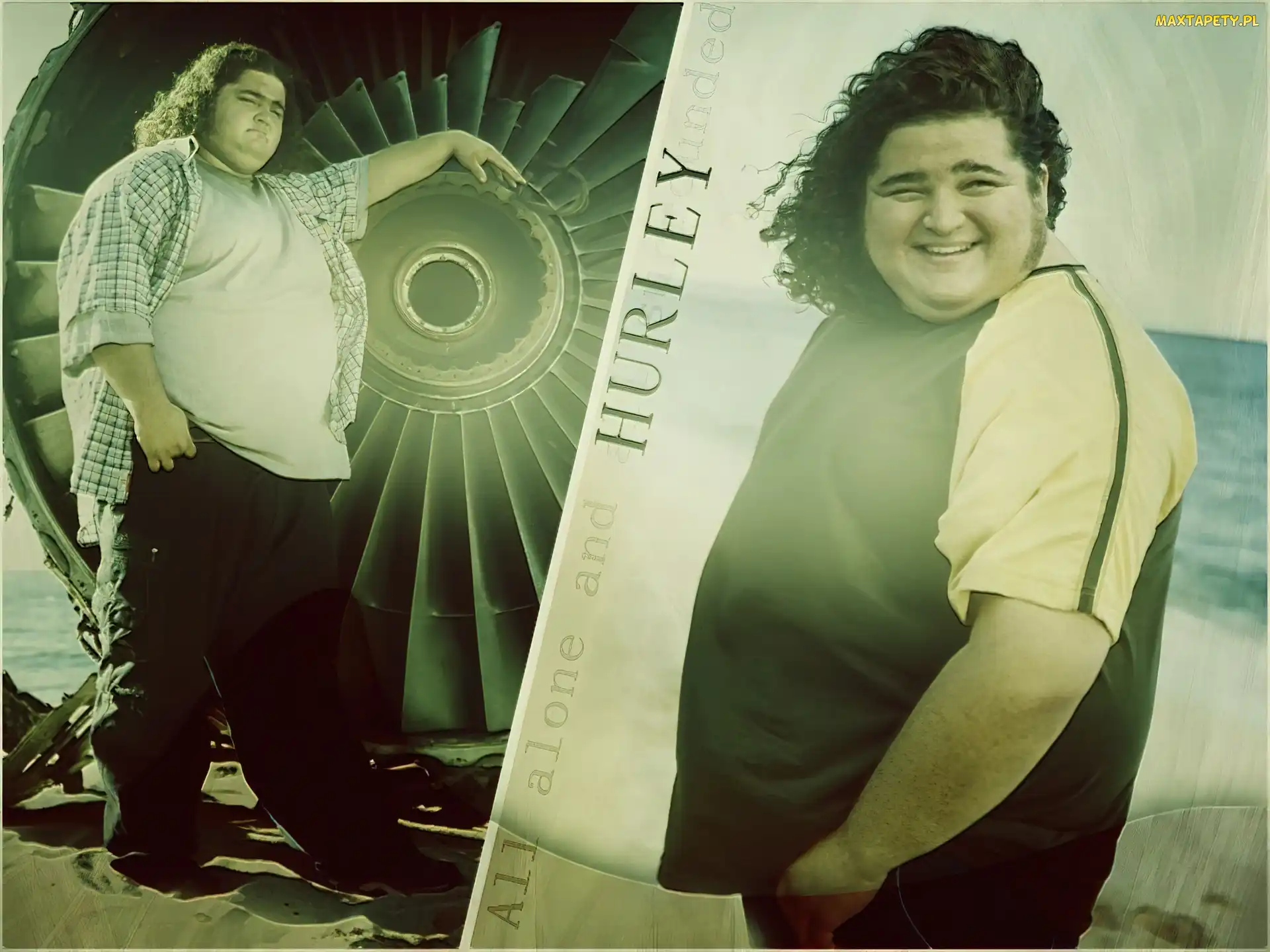 Serial, samolotu, Jorge Garcia, silnik, Lost