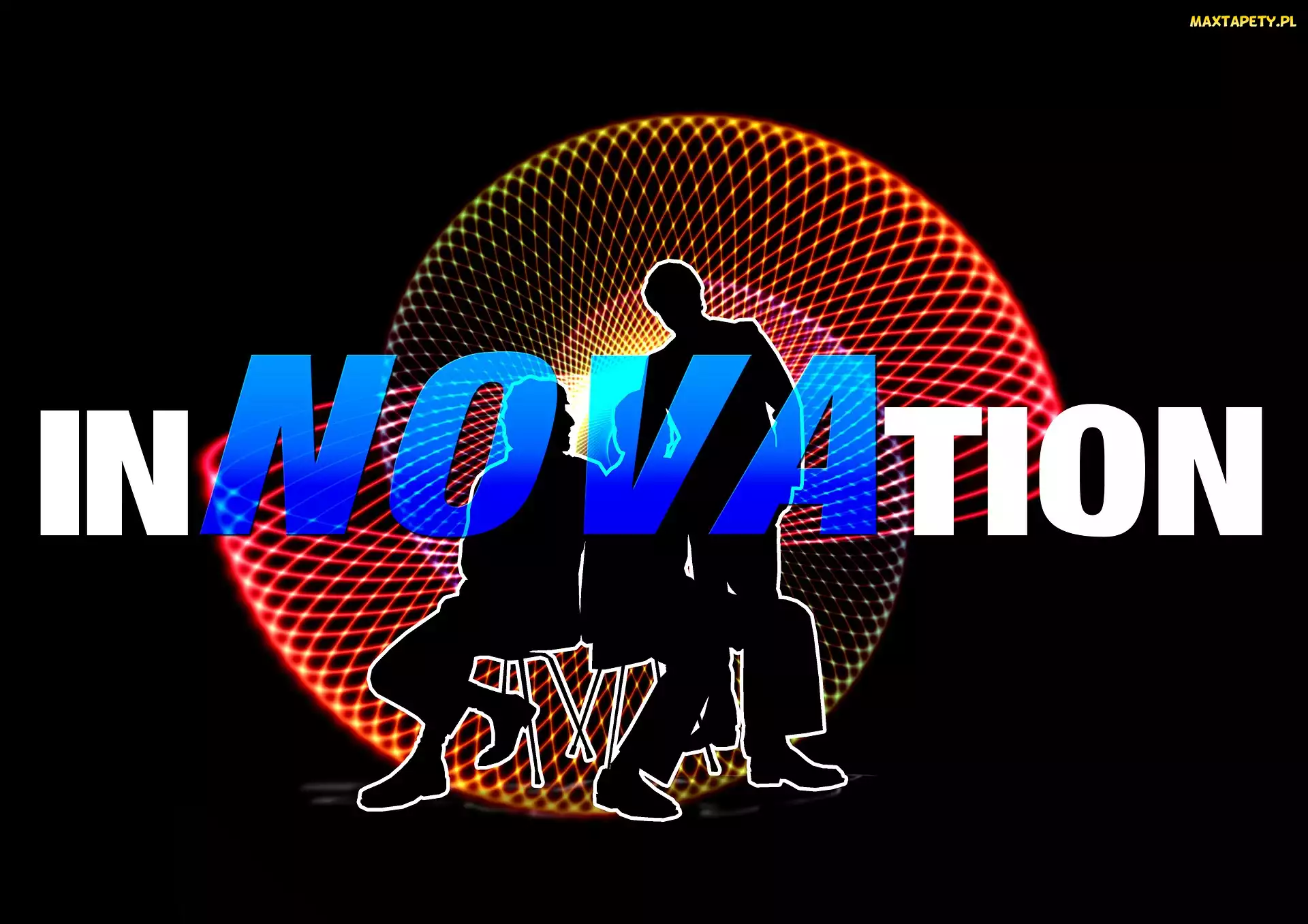 2D, Innowacja, Napis, Innovation