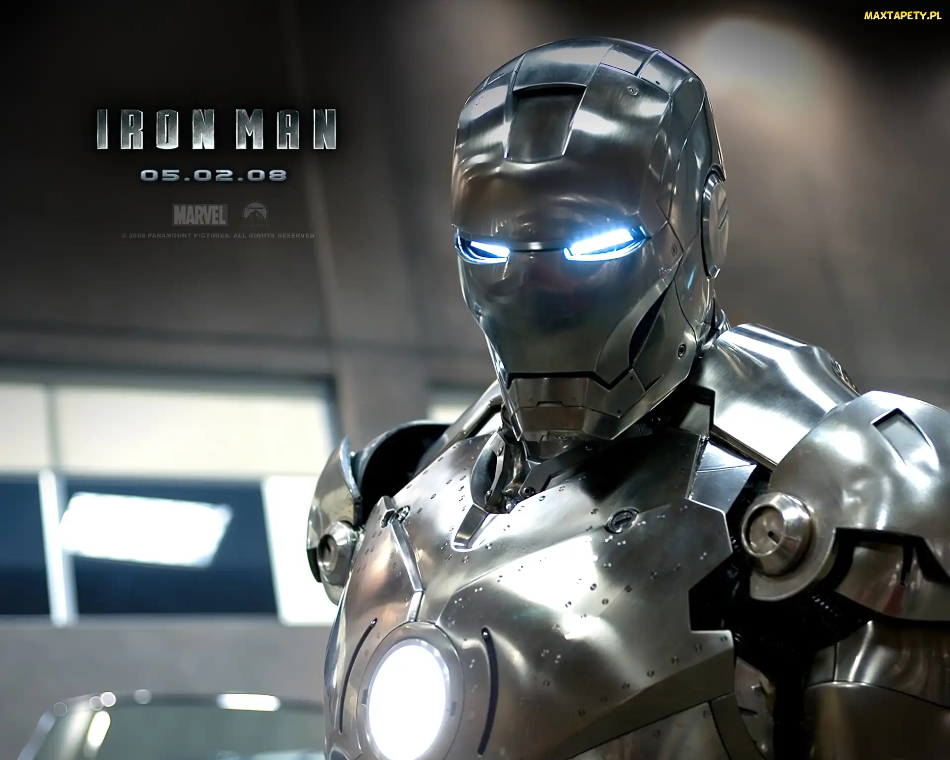 Iron Man, robot, blaszany