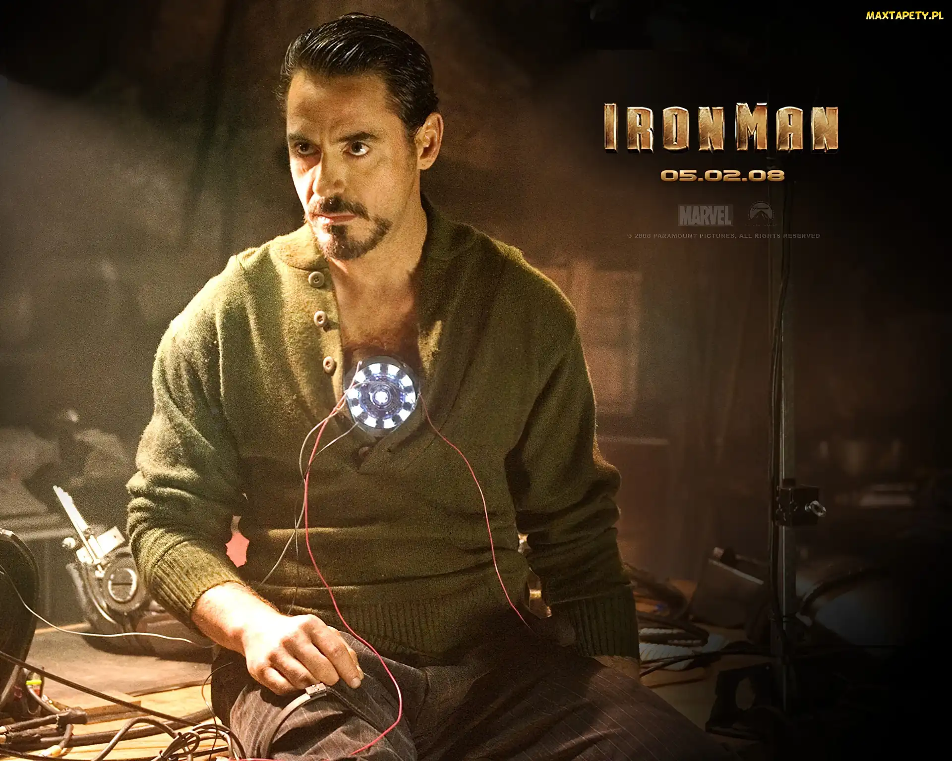Iron Man, kable, Robert Downey Jr.