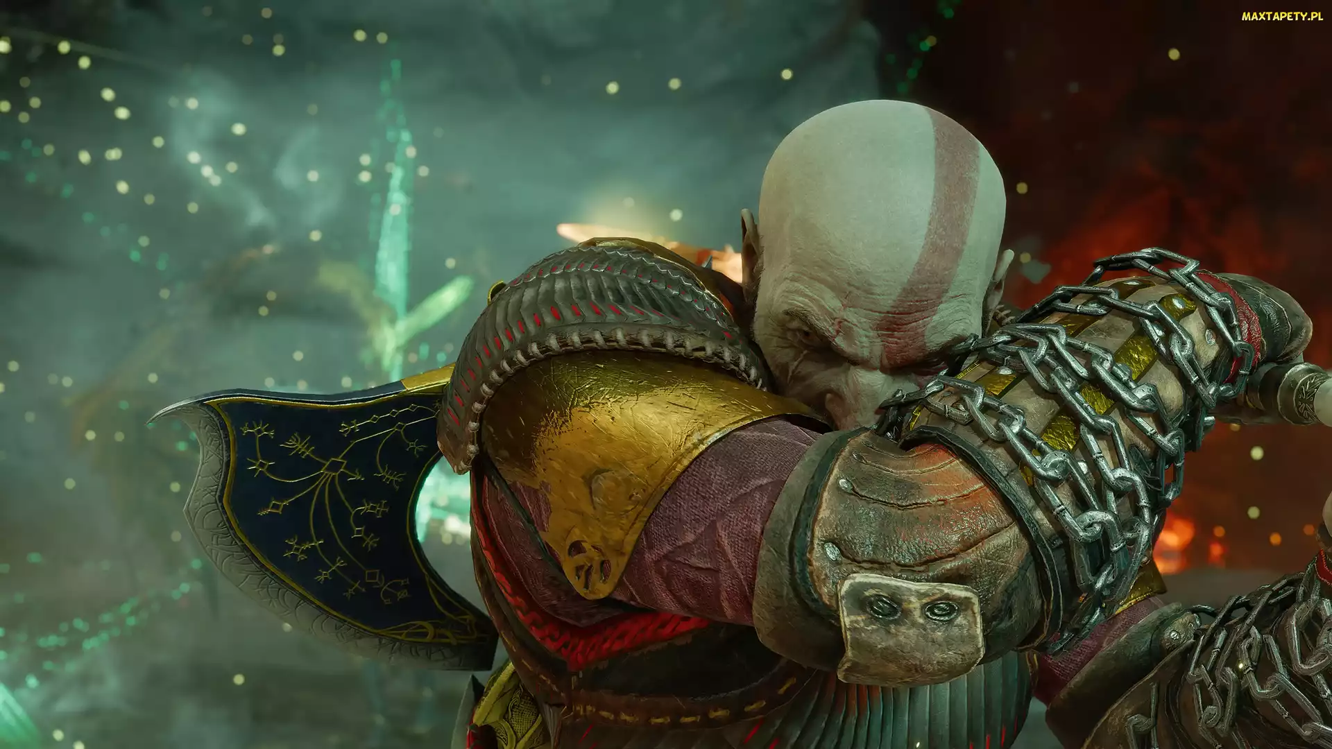Postać, Ramię, Głowa, Kratos, God of War Ragnarok