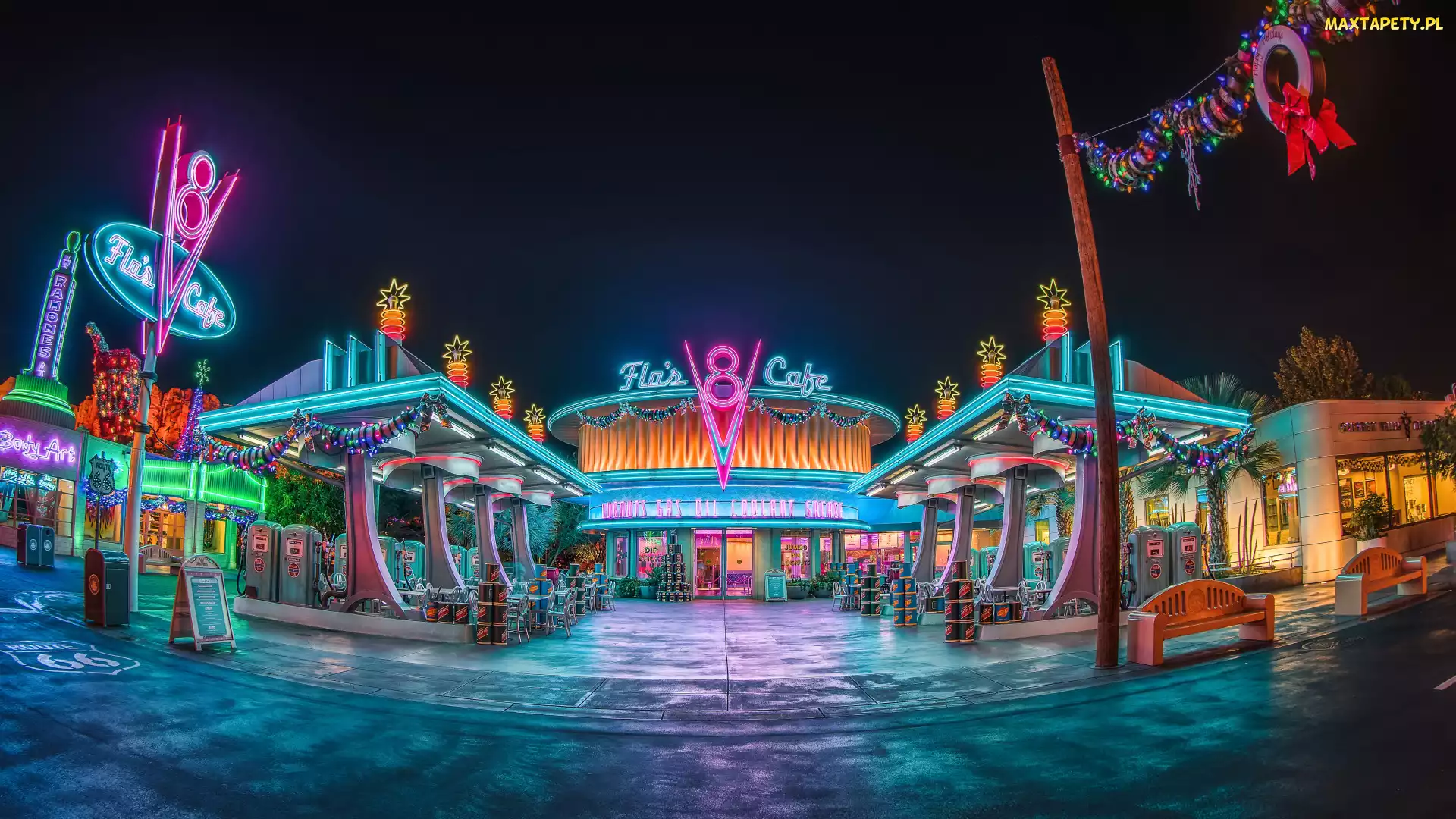 Disneyland, Park, Kalifornia, Wesołe miasteczko, Anaheim, Stany Zjednoczone, Miasto