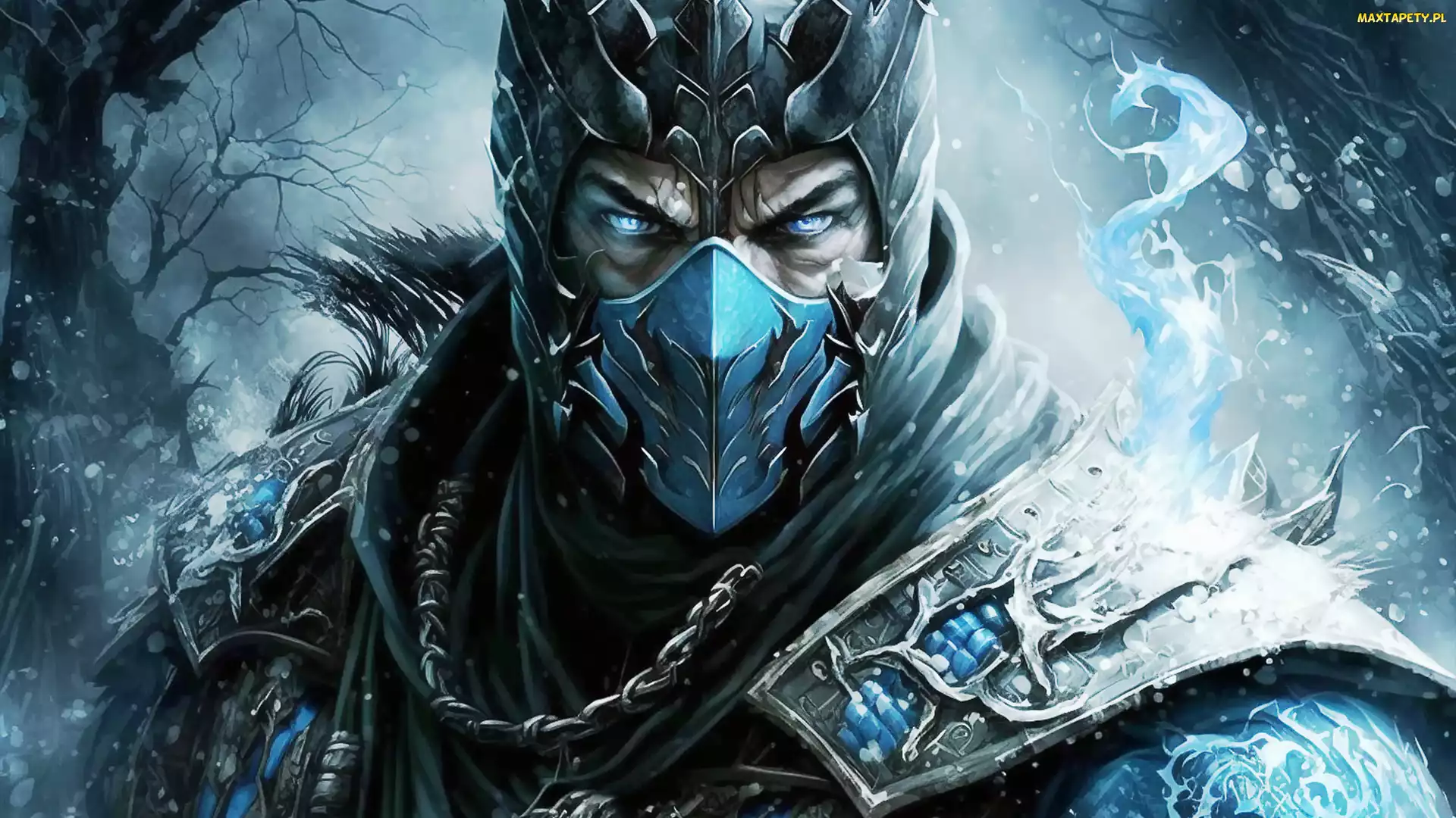Mortal Kombat, Maska, Sub-Zero, Postać, Gra