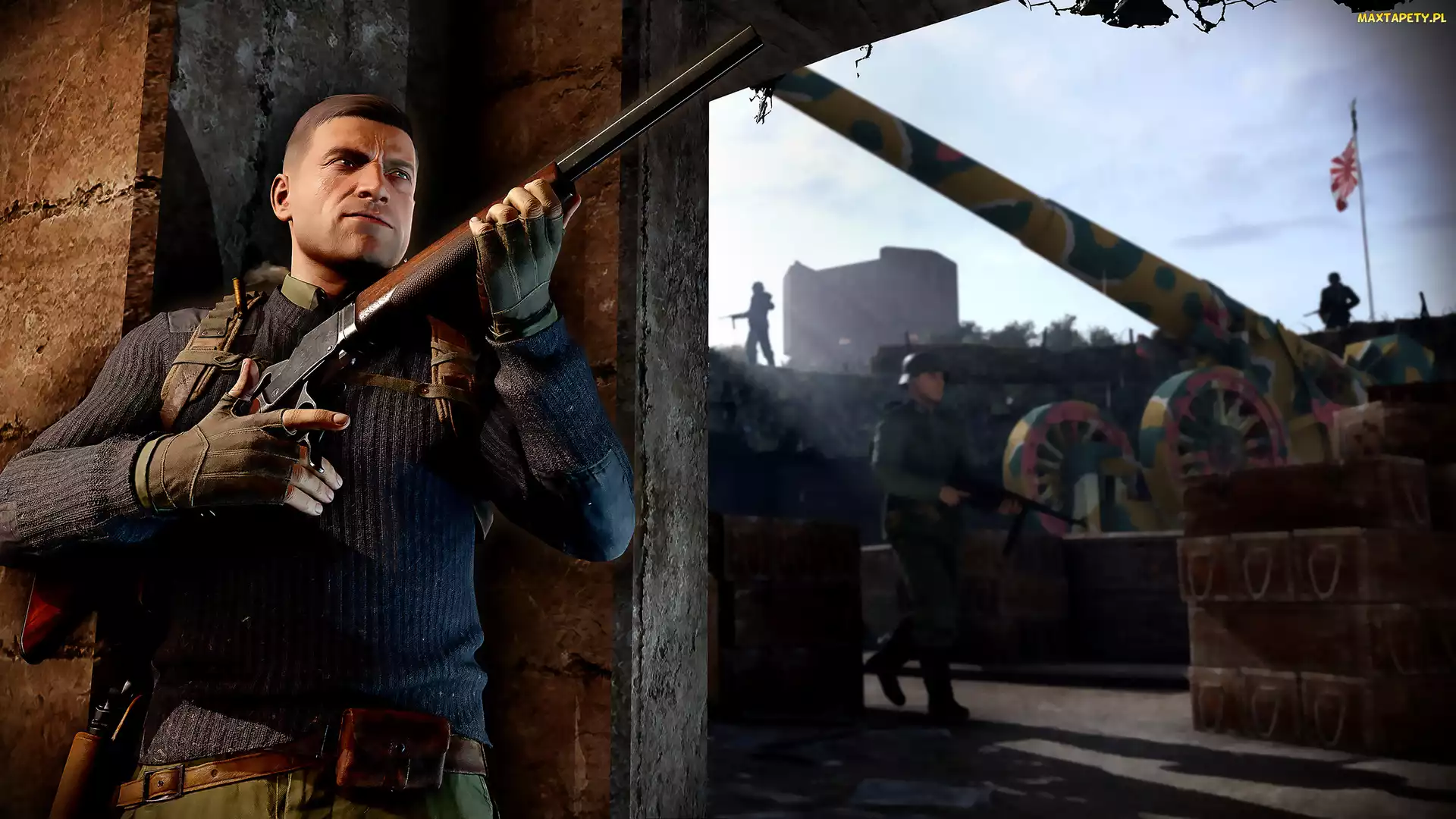 Sniper Elite, Strzelec, Mężczyzna, Postać, Gra